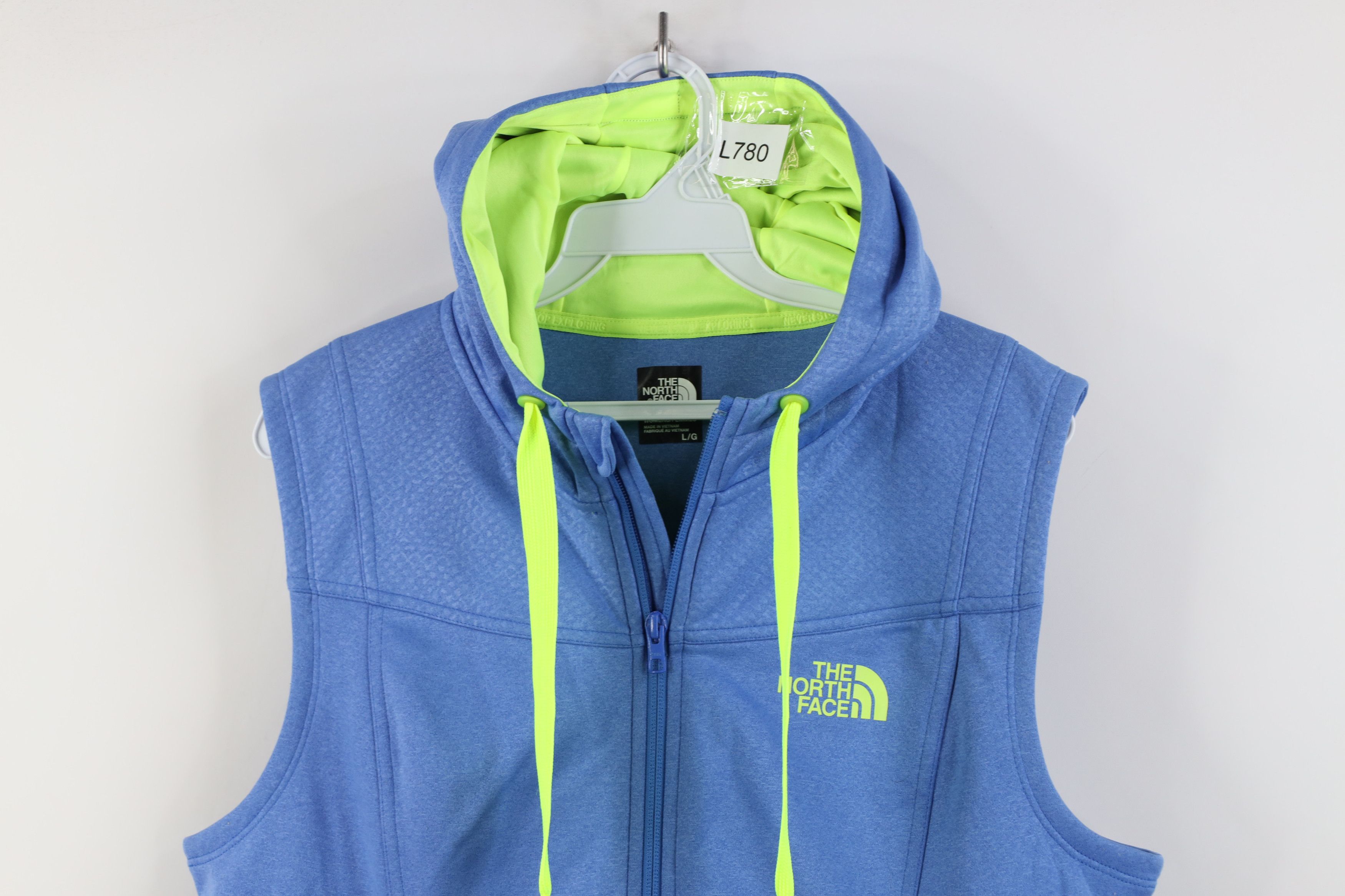 The North Face The North Face Sleeveless Full Zip Hoodie Sweatshirt Blue Size L / US 10 / IT 46 - 2 Thumbnail