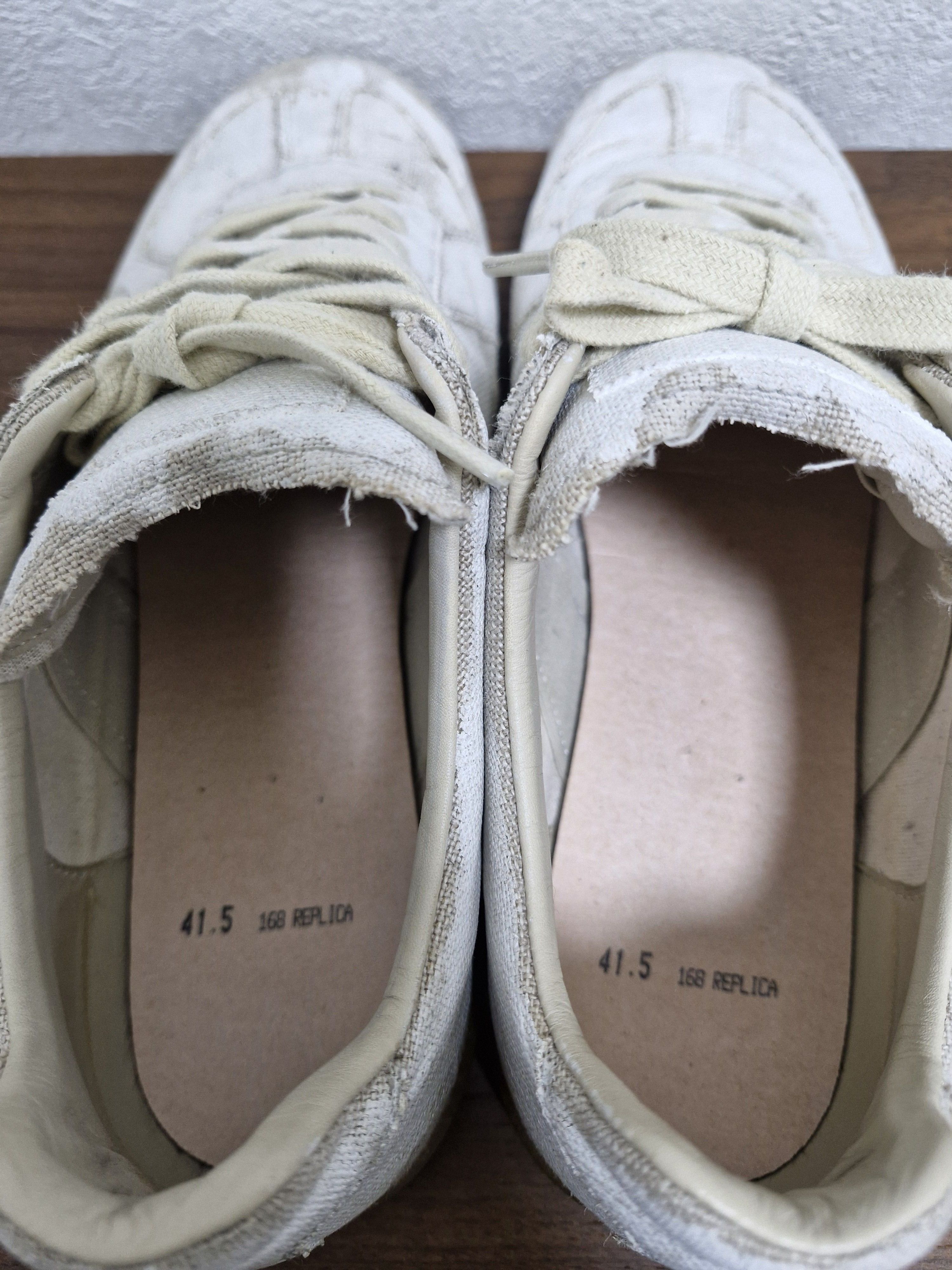 Maison Margiela MAISON MARGIELA FW21 Bianchetto Paint GATs Size US 8.5 / EU 41-42 - 14 Thumbnail
