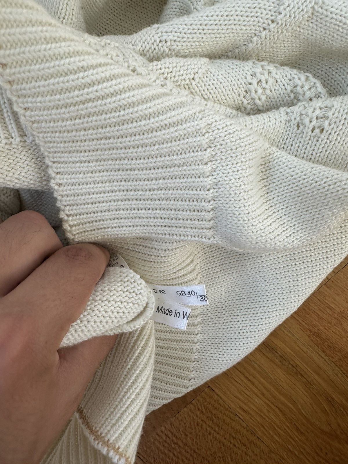 Hugo Boss West Germany 90’s Hugo Boss Sea Embroidered Sweater Knit Size US L / EU 52-54 / 3 - 15 Thumbnail