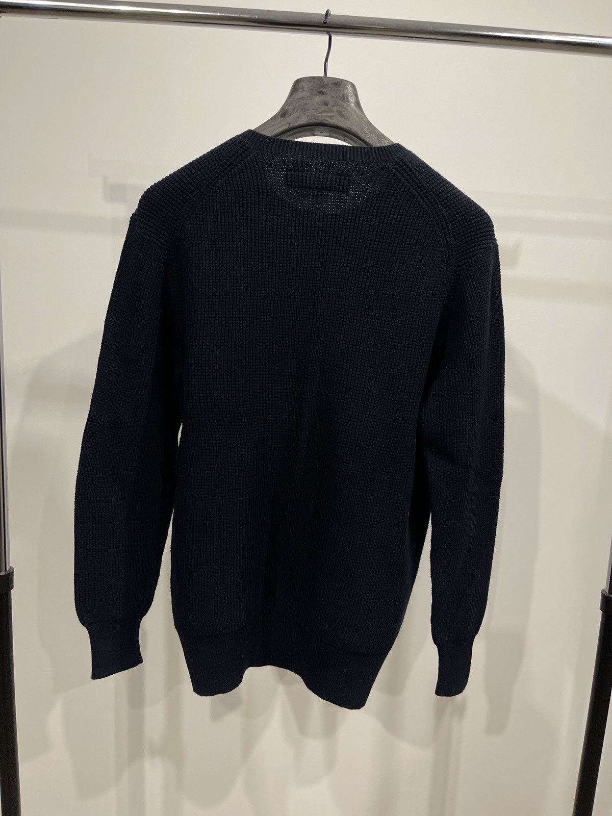 Allsaints AllSaints Trias Crew Waffle Knit Sweater Navy blue S Size US S / EU 44-46 / 1 - 3 Thumbnail