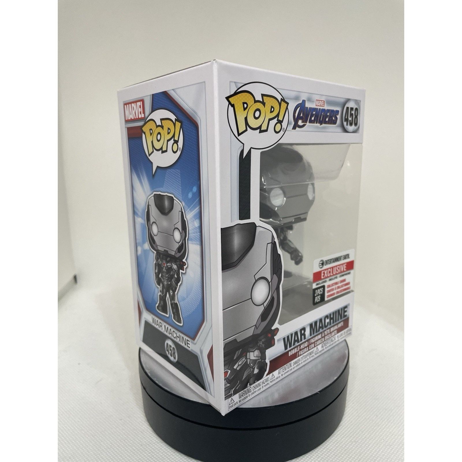 Marvel Comics Funko Pop! War Machine + Collectible Card 3PK Sealed 458 Size ONE SIZE - 9 Thumbnail