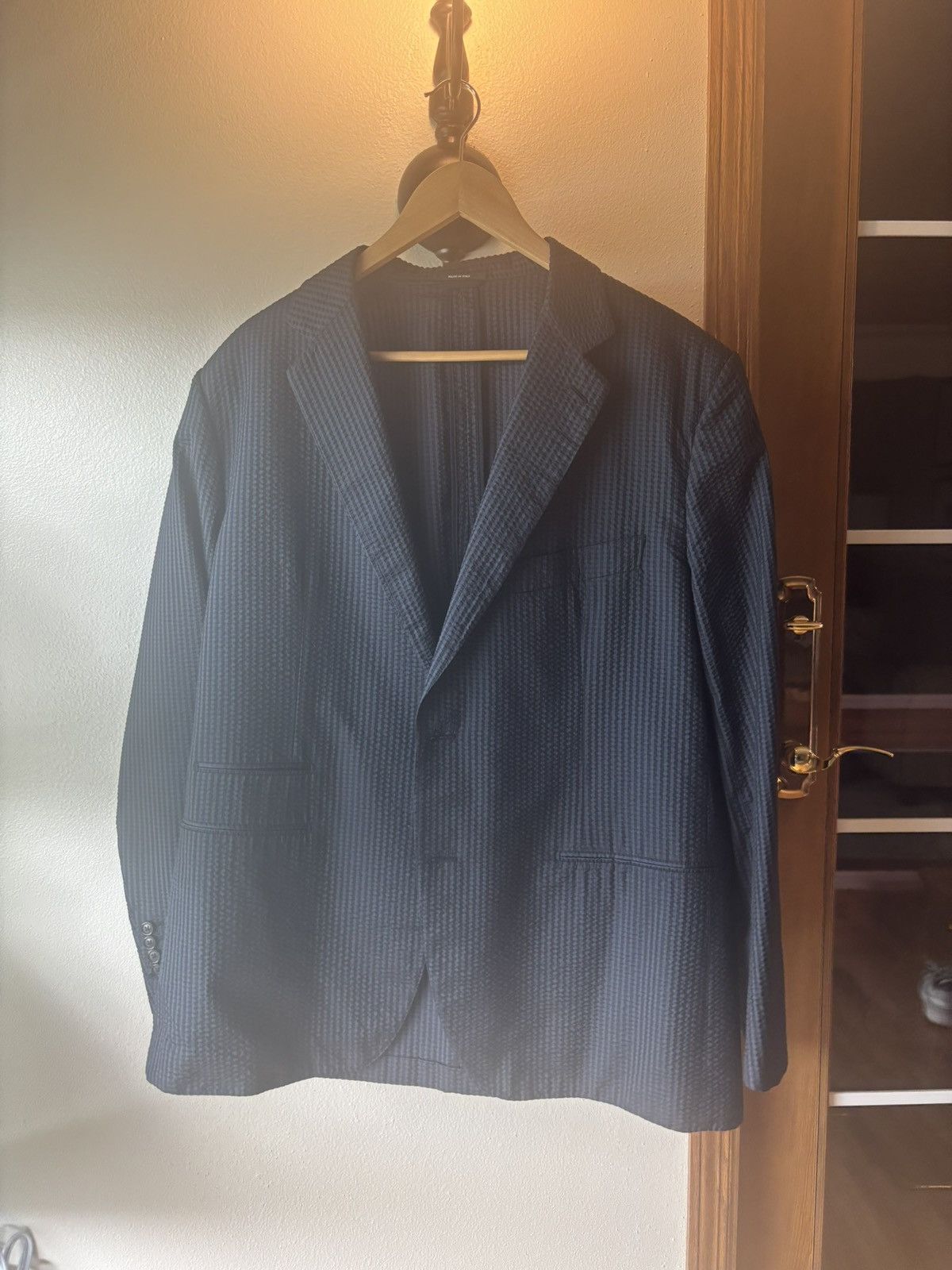 Hermes Hermes G19821 2020-2021 100% Silk Men’s Blazer Size 48R - 1 Thumbnail