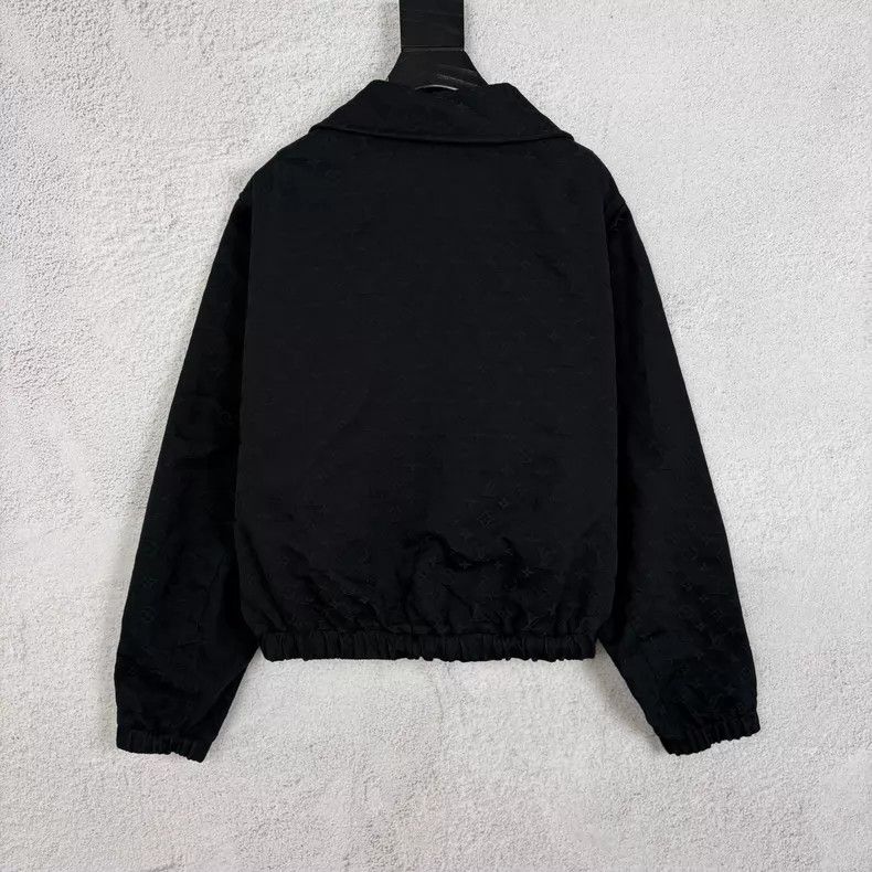 Louis Vuitton Louis Vuitton FW25 Black Full Print Double Zip Jacket Size US M / EU 48-50 / 2 - 2 Thumbnail