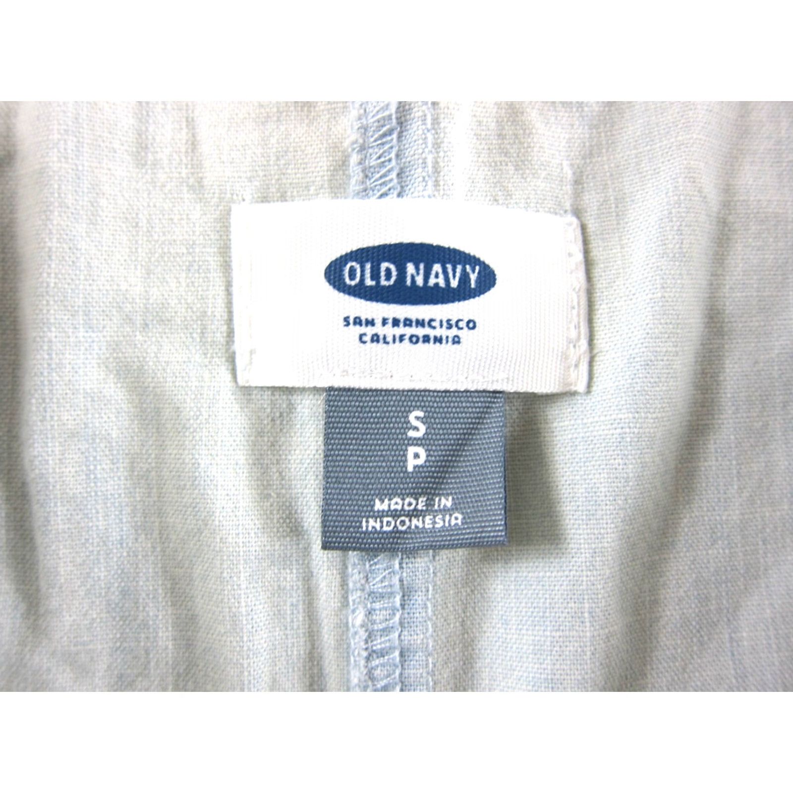 Old Navy Old Navy Shirt Dress Small Blue 100% Cotton Lightweight Denim Pocket Tunic Tank Dress Women Size S / US 4 / IT 40 - 3 Thumbnail