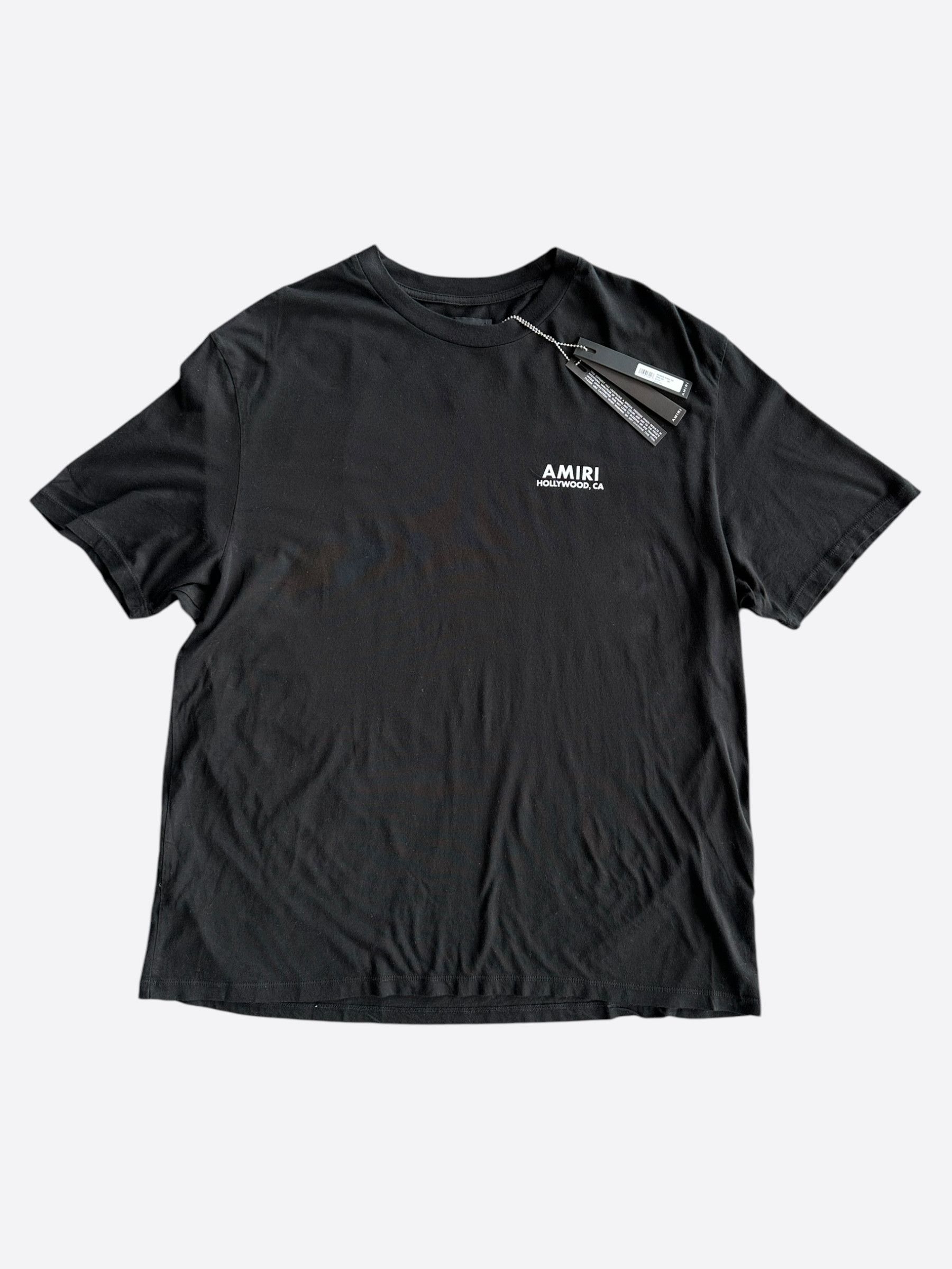 Amiri Black Gradient Bones T-Shirt