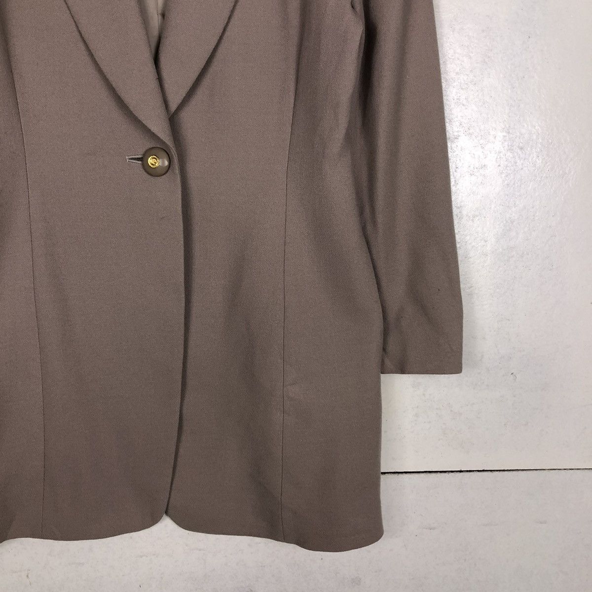 Givenchy 📌LIFE GIVENCHY ONE BUTTON COATS GOLD Size M / US 6-8 / IT 42-44 - 6 Thumbnail