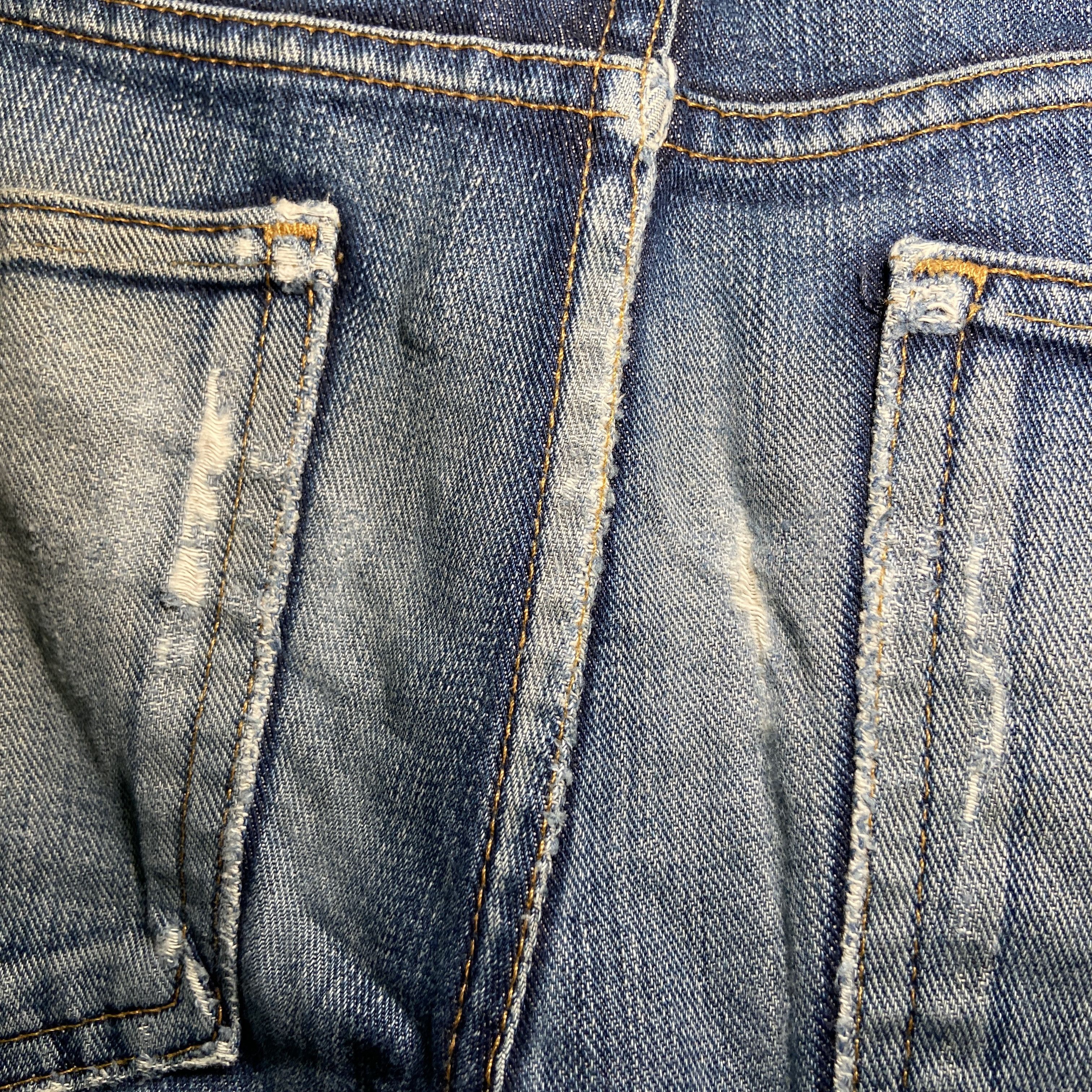 Naked & Famous Naked & Famous Selvedge Distressed Jeans Size US 32 / EU 48 - 7 Thumbnail