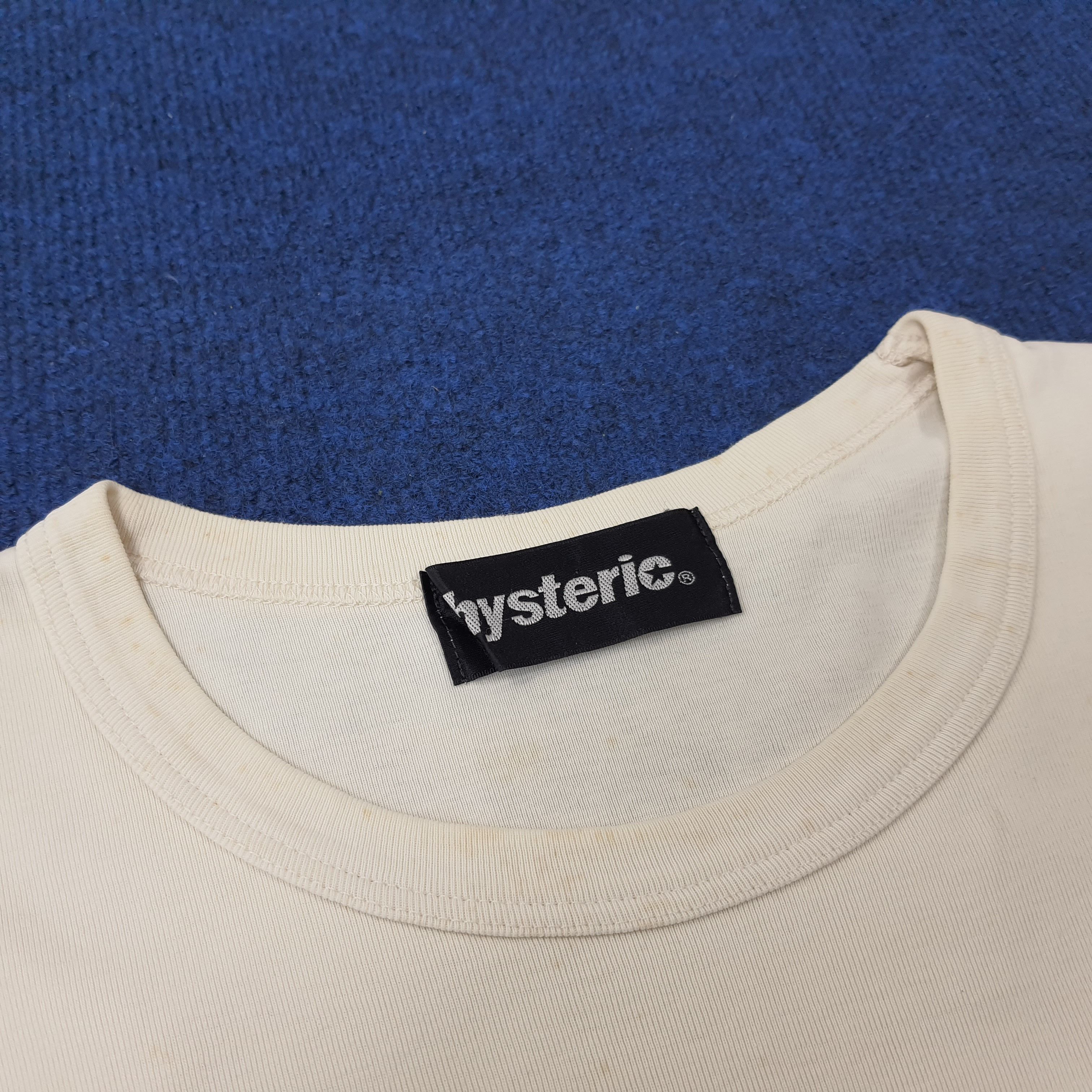 Hysteric Glamour × Japanese Brand × Vintage Vintage Hysteric Glamour Hysteric 440 Magnum Tshirt C219N42 Size US S / EU 44-46 / 1 - 4 Thumbnail