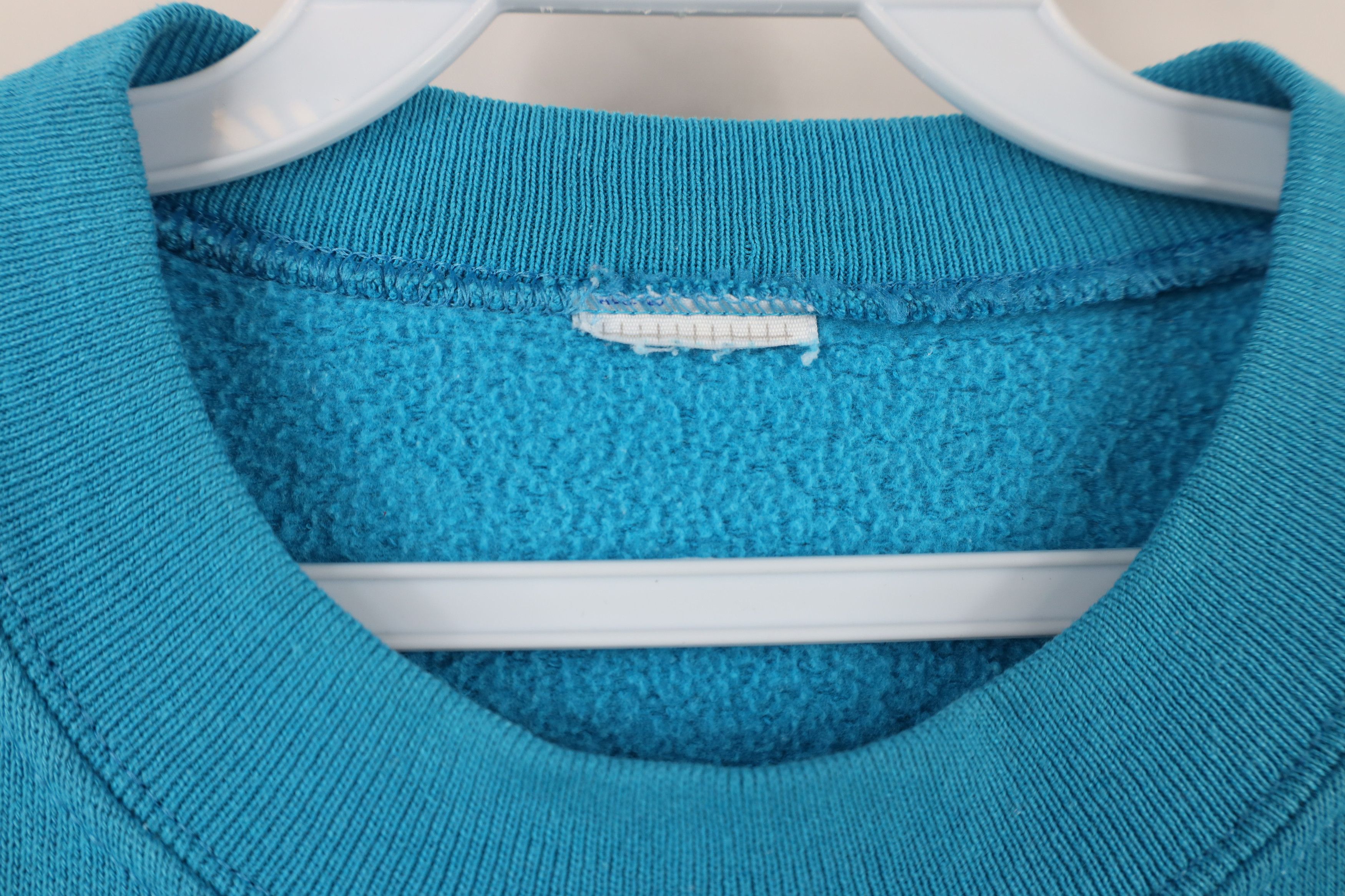 Vintage Vintage 90s Streetwear Crewneck Sweatshirt Electric Blue Size US M / EU 48-50 / 2 - 3 Thumbnail