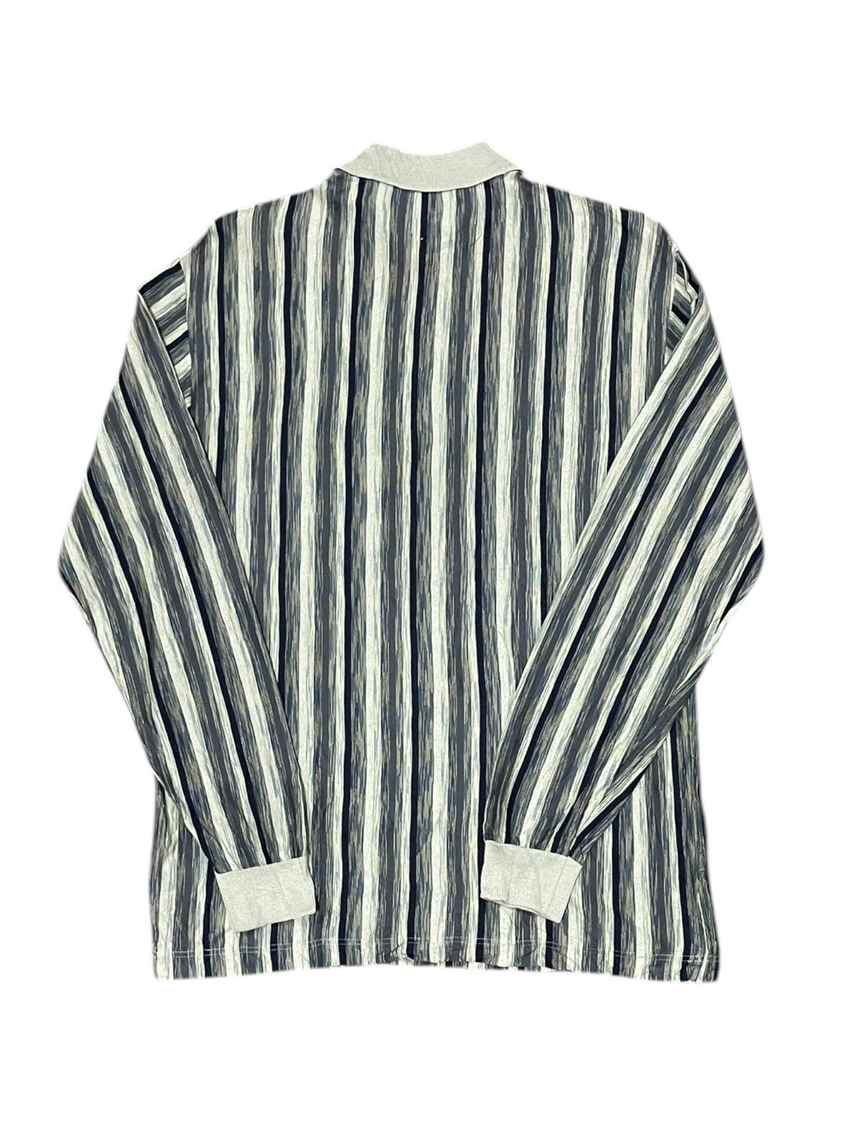 Designer Valentino Stripped Polo Size US M / EU 48-50 / 2 - 2 Thumbnail