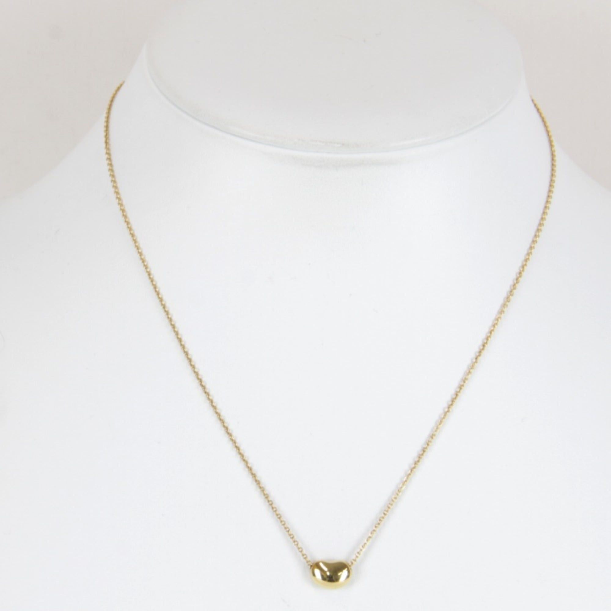 Tiffany & Co. TIFFANY&Co. Au750 Elsa Peretti 18K Bean Necklace 3.6g Size ONE SIZE - 1 Thumbnail