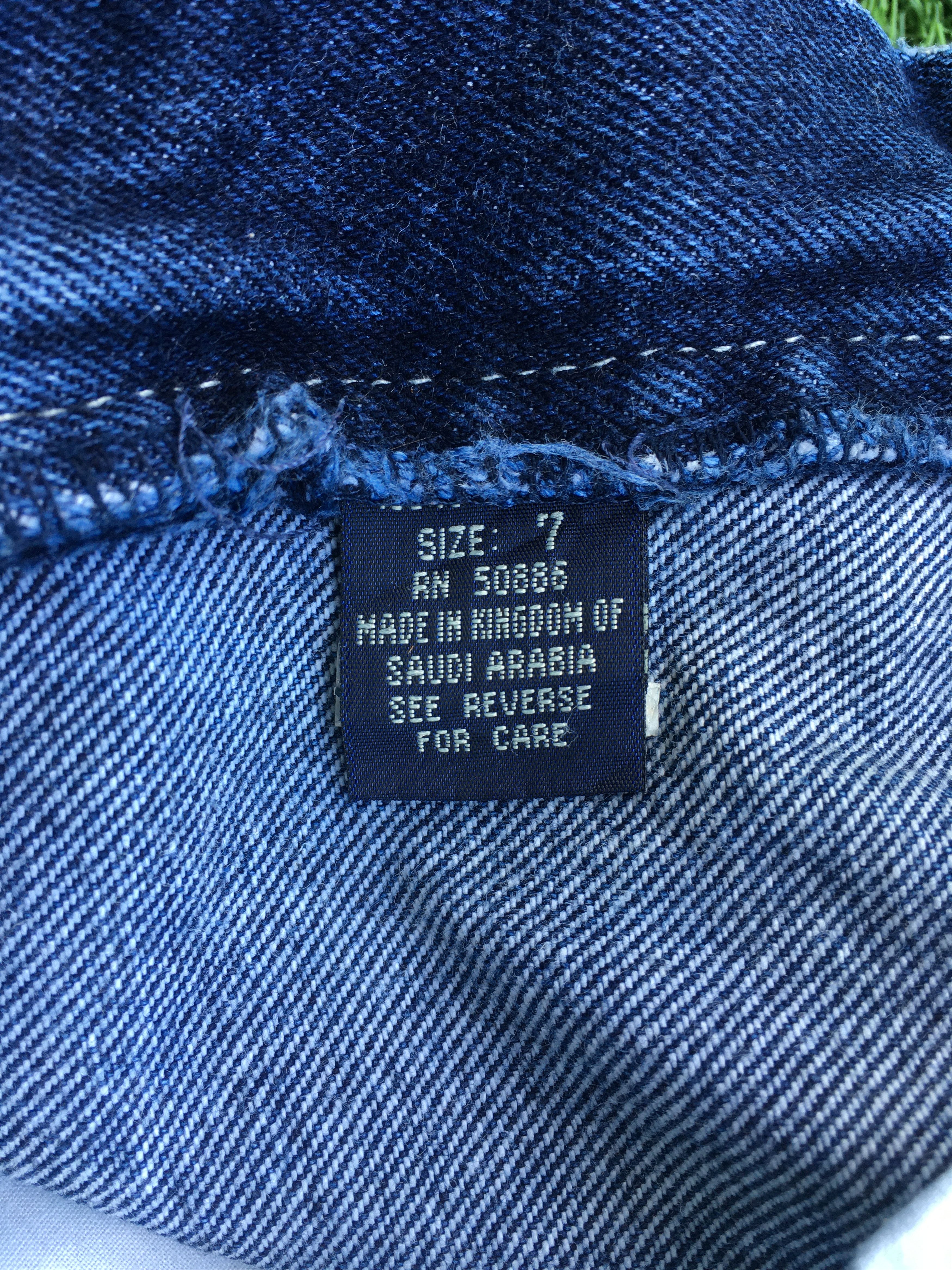 Designer × Jean Angels Jeanswear Low Rise Flare Jeans D-944 Size 25" / US 0 / IT 36 - 13 Thumbnail