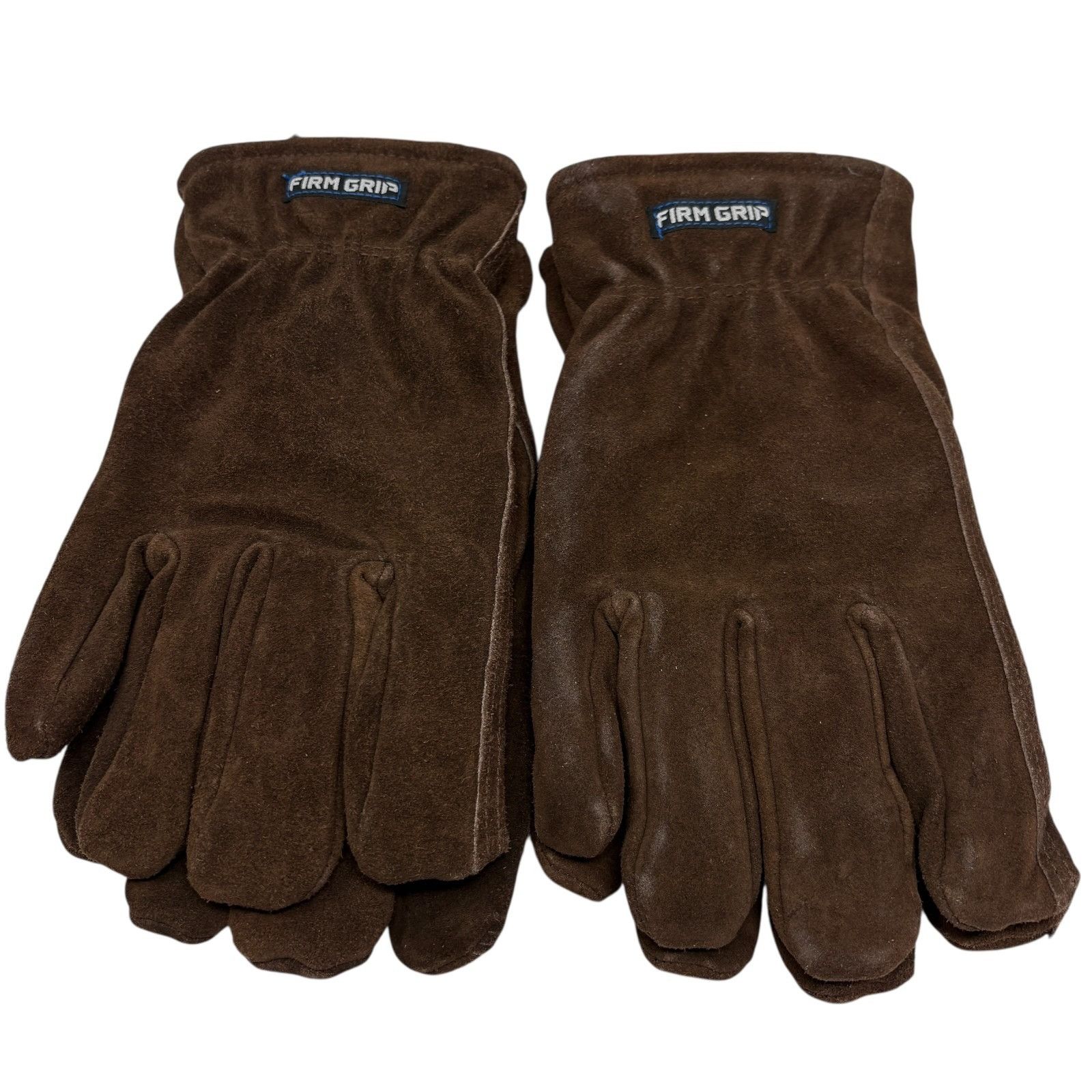Other Lot Of 2 - XL FIRM GRIP Winter Suede Leather Work Gloves Ins Size ONE SIZE - 5 Thumbnail