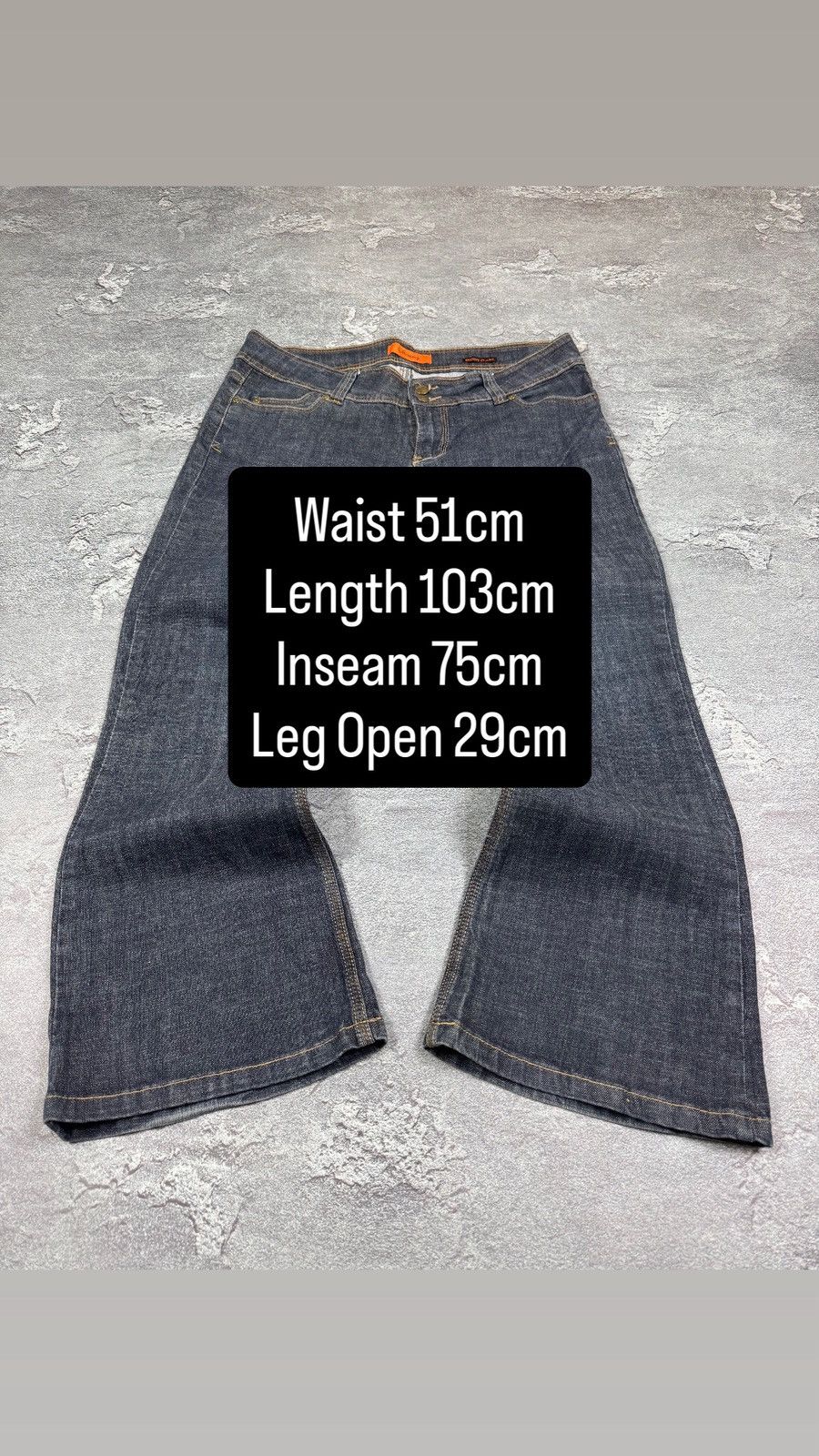 If Six Was Nine Y2K 2000s Shimmy Flare Bootcut Straight Washed Jeans Size 34 Size US 34 / EU 50 - 2 Thumbnail