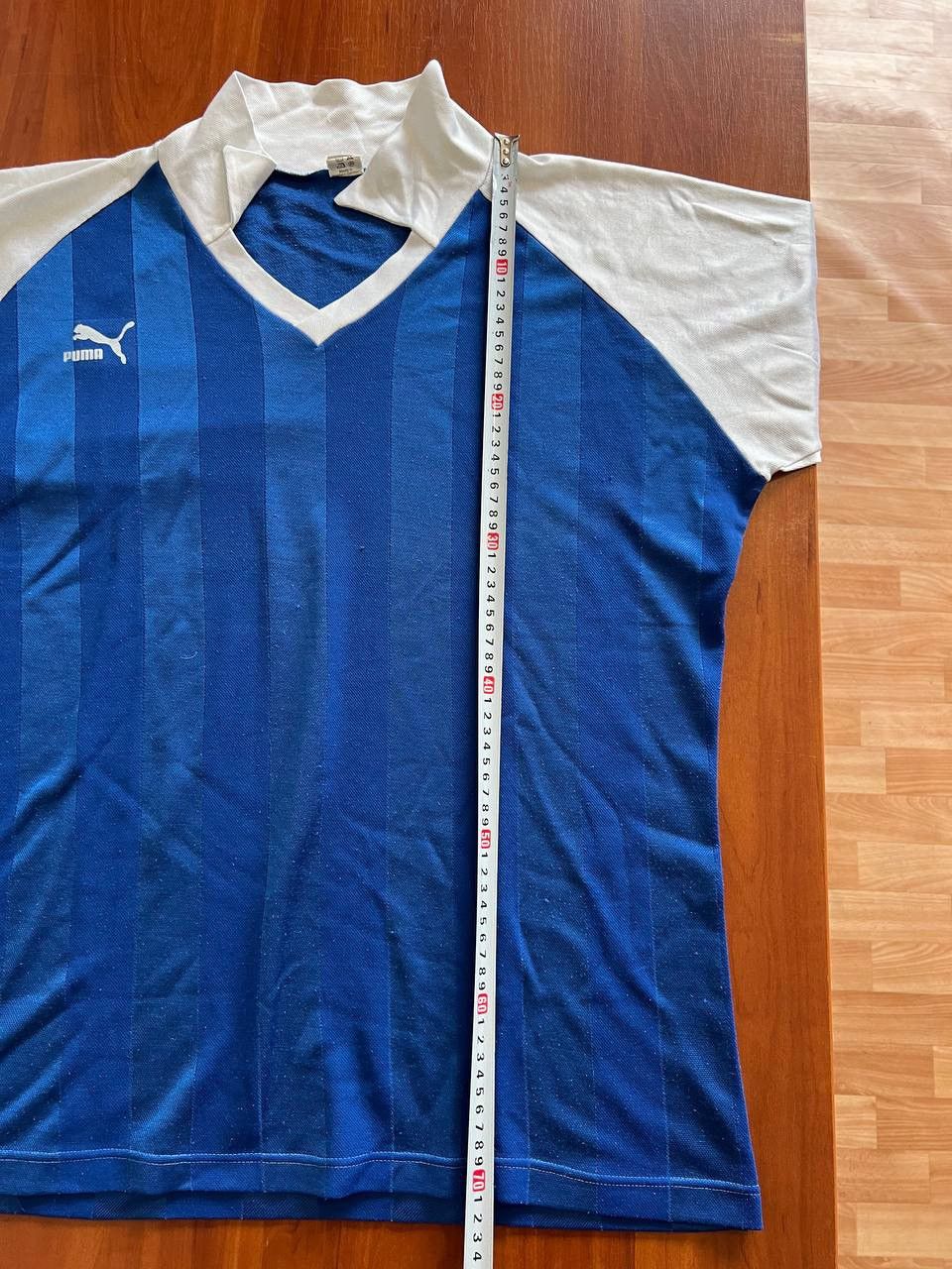 Puma 1970/80 RARE PUMA MADE IN WEST GERMANY SOCCER JERSEY SHIRT L Size US L / EU 52-54 / 3 - 16 Thumbnail