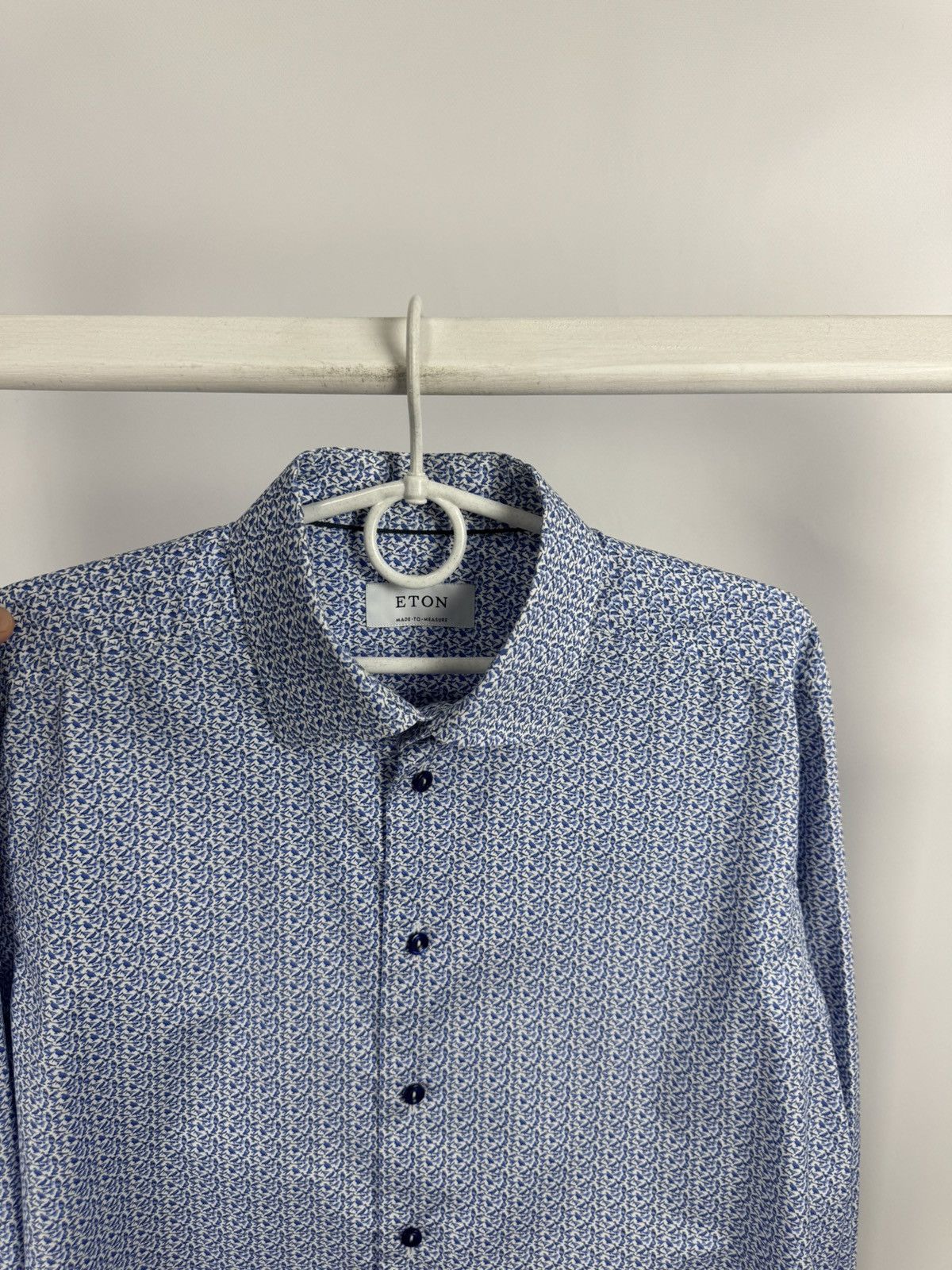 Eton Eton Geometric Print Shirt Size US L / EU 52-54 / 3 - 4 Thumbnail