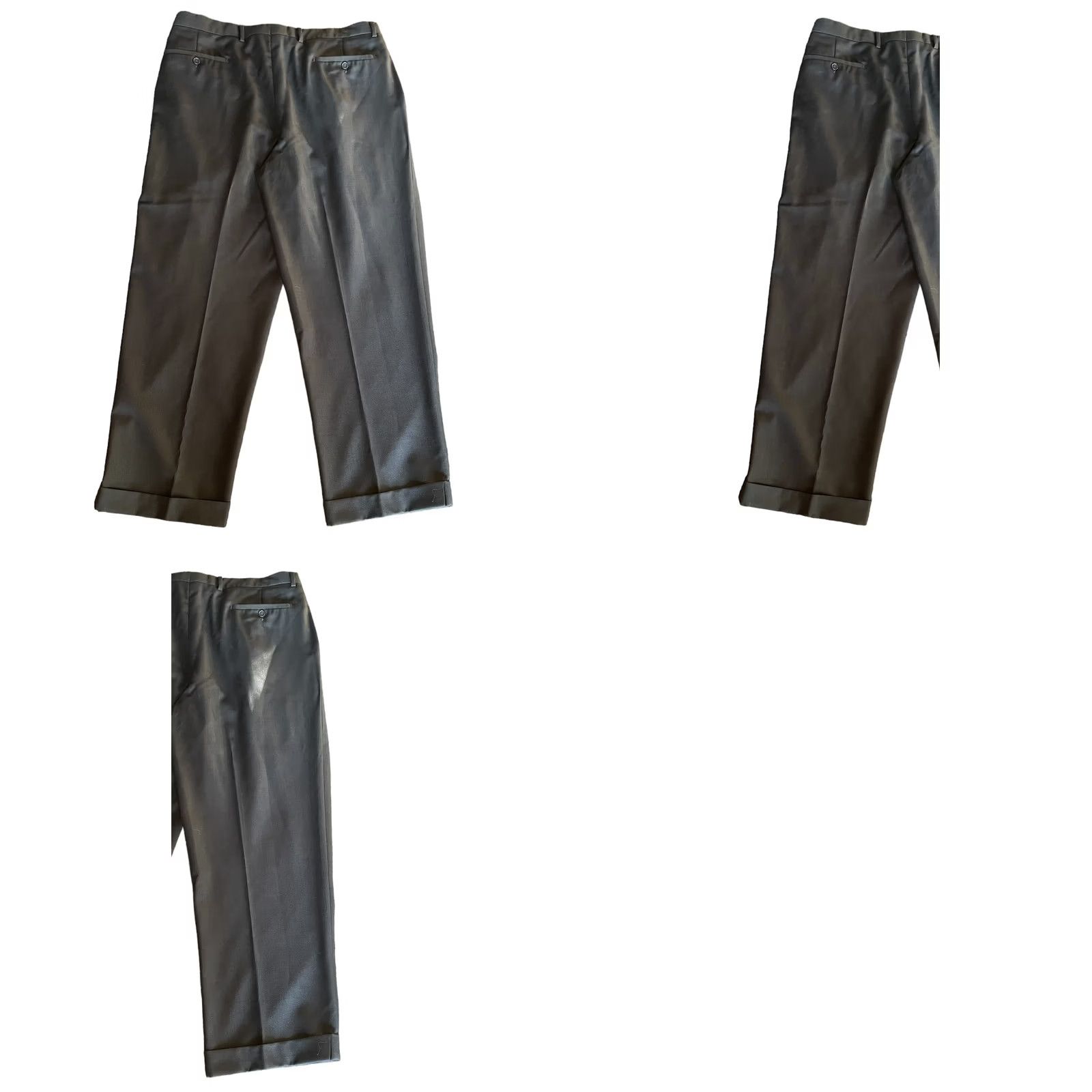 Vintage VINTAGE Zignone Wool Pants Slacks Brown Made In Italy Sz US 36 Italy 54 Drop 6 Denim? No, Pants. Size US 38 / EU 54 - 8 Thumbnail