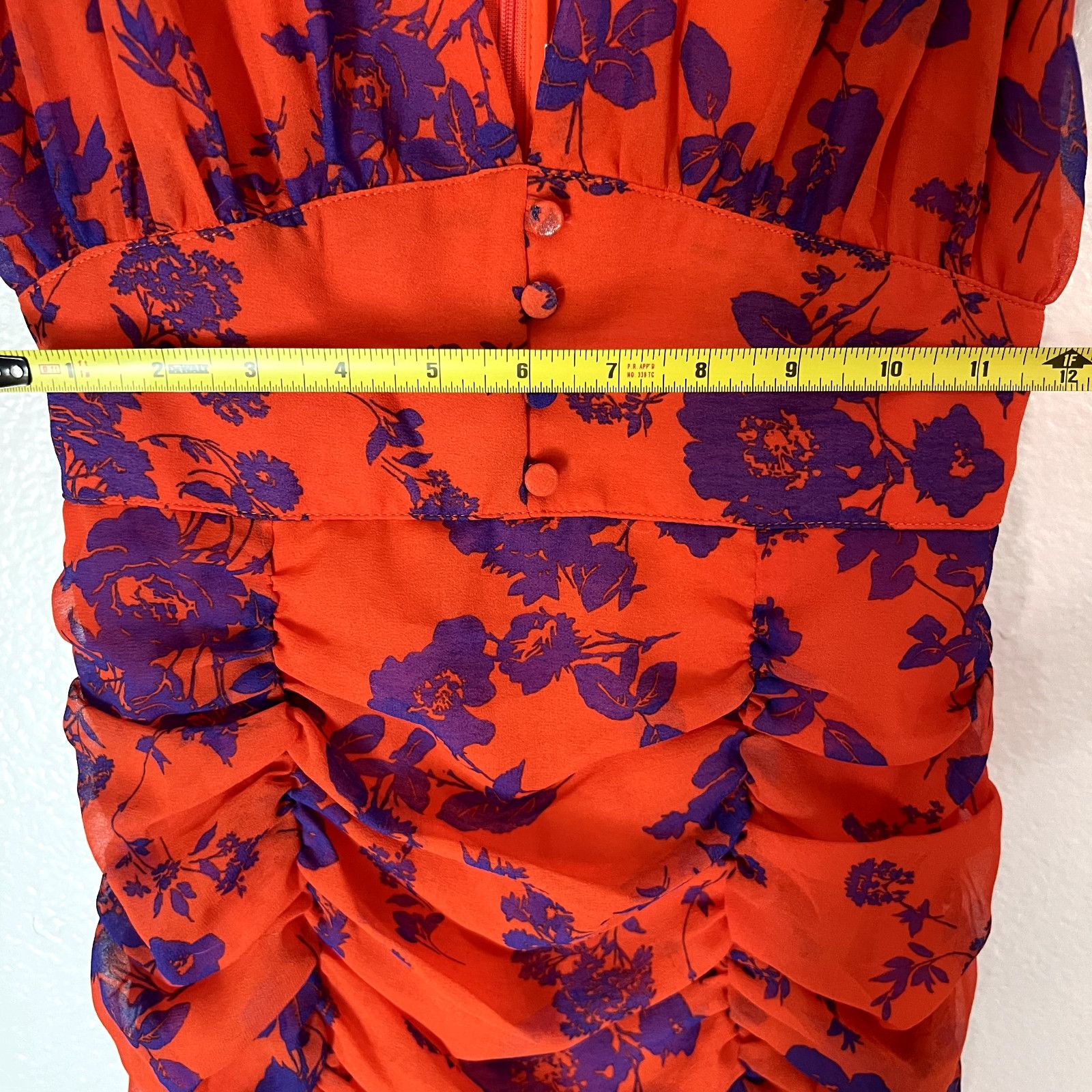 Other NWT Runaway The Label Finlay Mini Floral Dress XS/2 Size XS / US 0-2 / IT 36-38 - 8 Thumbnail