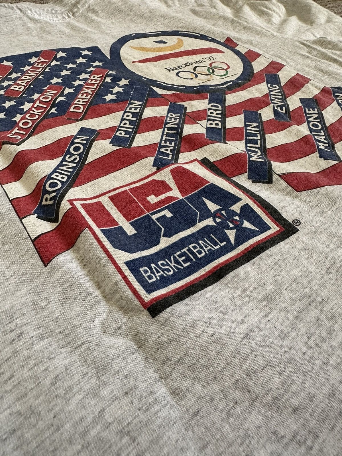USA Olympics × Vintage Vintage SALEM ‘92 USA Basketball Olympic Dream Team Size US L / EU 52-54 / 3 - 5 Thumbnail
