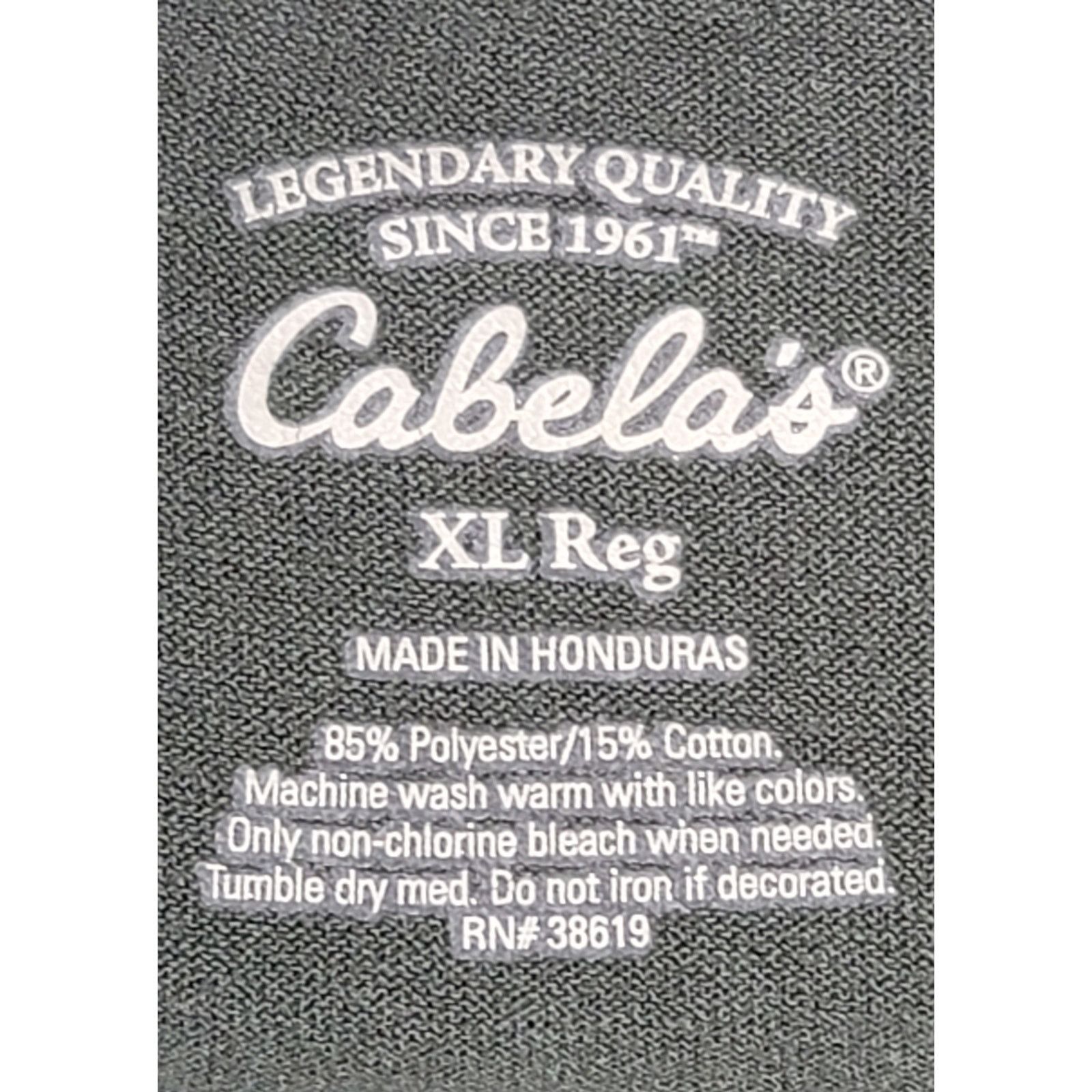 Cabelas Cabela's Green Single Pocket Shirt XL Lightweight Size US XL / EU 56 / 4 - 3 Thumbnail