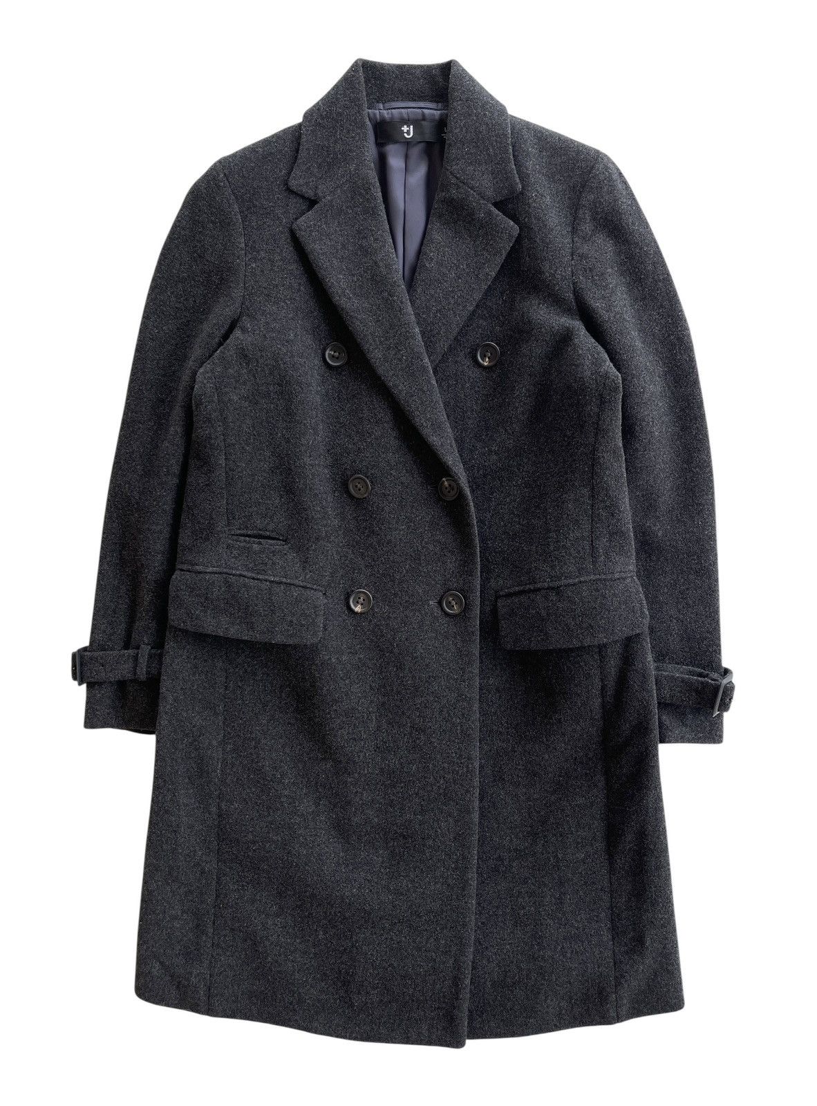 Jil Sander Jil Sander X Uniqlo Wool Chesterfield Coat Size L / US 10 / IT 46 - 1 Thumbnail