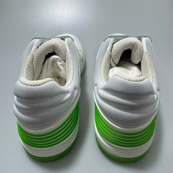 Gucci Gucci Basket Sneakers White Green Men’s 13 Size US 13 / EU 46 - 5 Thumbnail