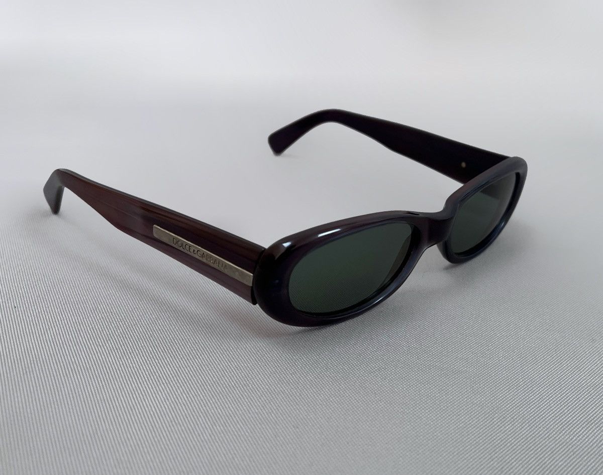 image of Archival Clothing x Dolce Gabbana Vintage Dolce & Gabbana Sunglasses in Brown, Men's