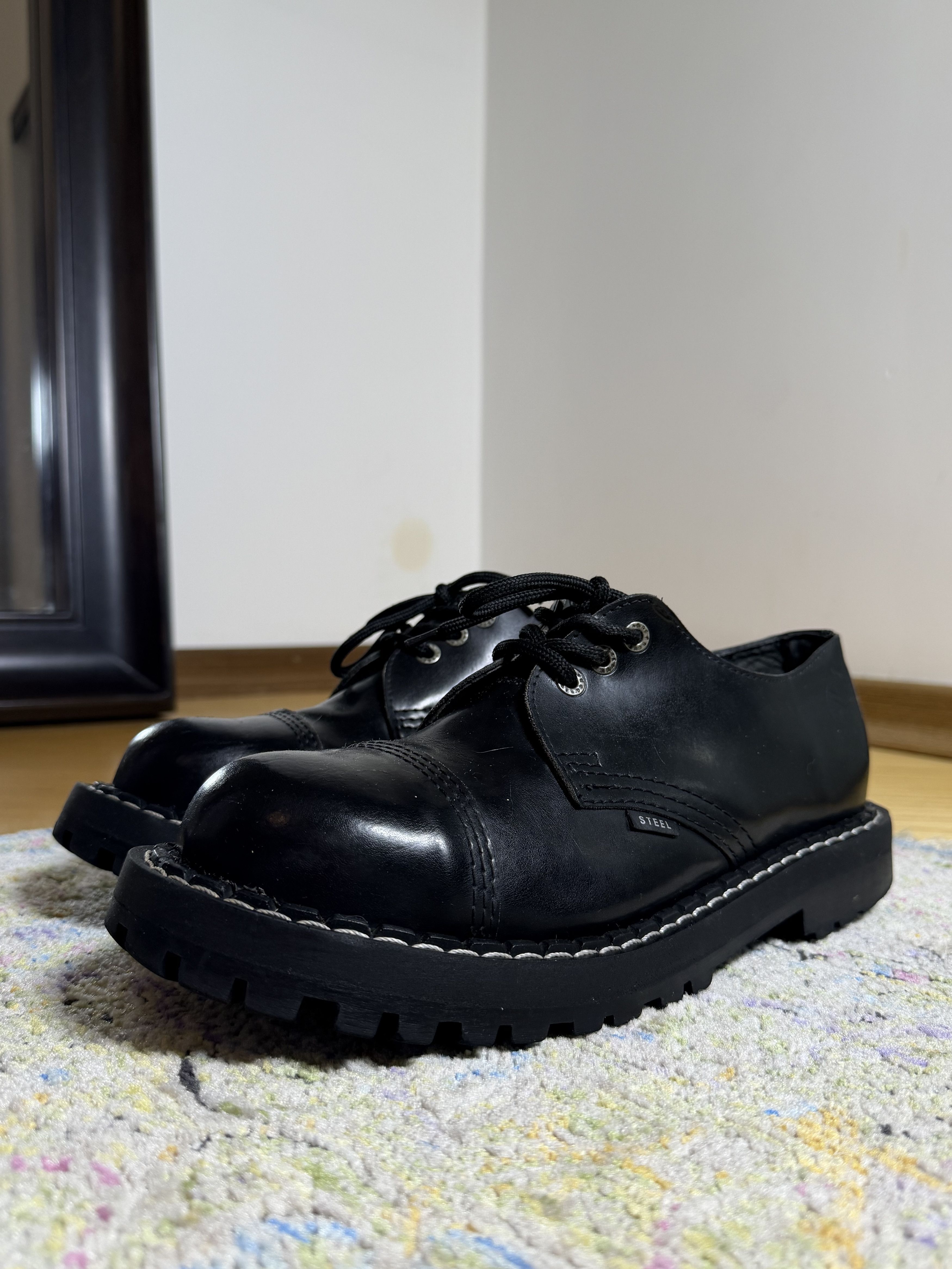 TW Steel Steel 101-102/O/B Leather Low Top Boots Size US 11 / EU 44 - 1 Thumbnail