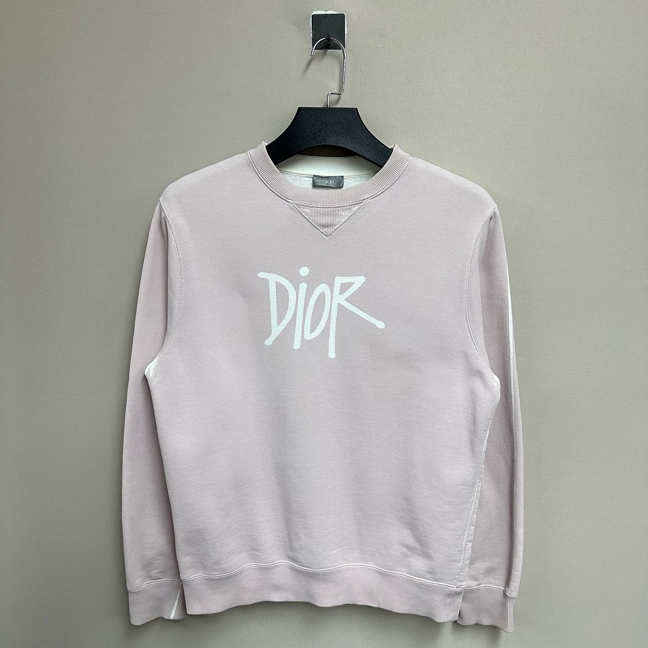 Dior Dior x Shawn Stussy Logo Sweatshirt Size XS Size US XS / EU 42 / 0 - 1 Thumbnail
