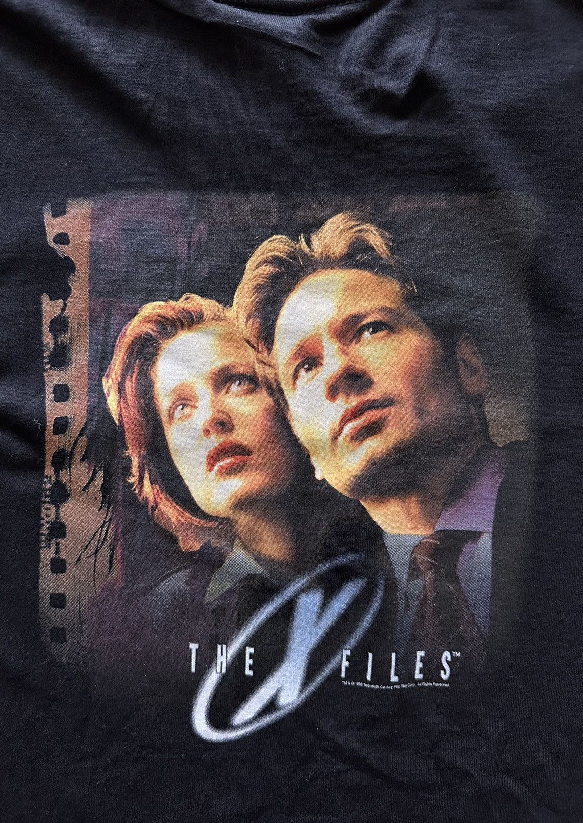 Vintage Vintage 90s The X Files Movie Tee Size US L / EU 52-54 / 3 - 3 Thumbnail