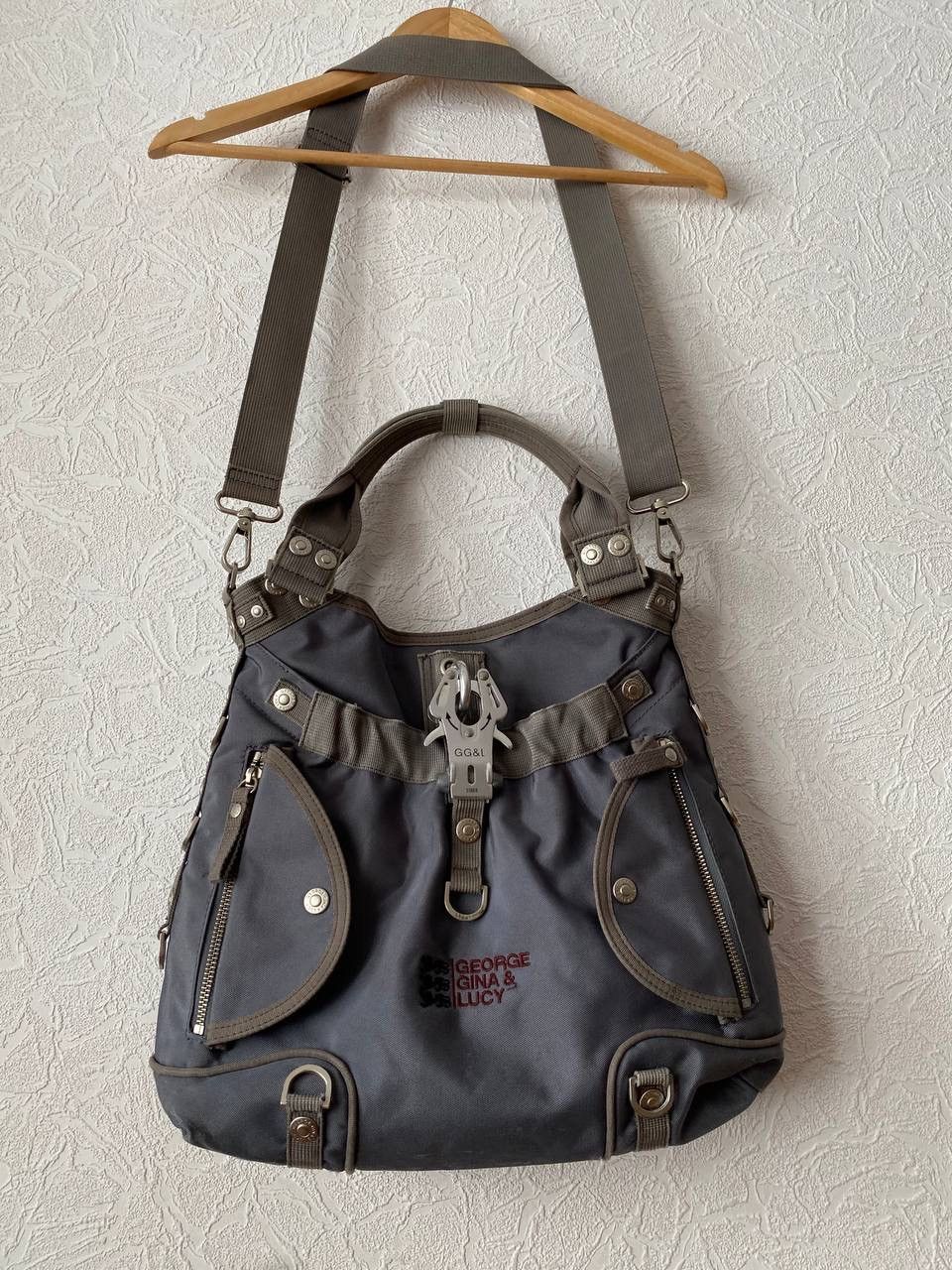 Japanese Brand Vintage George Gina Lucy Gray Bag Alyx Size ONE SIZE - 2 Thumbnail