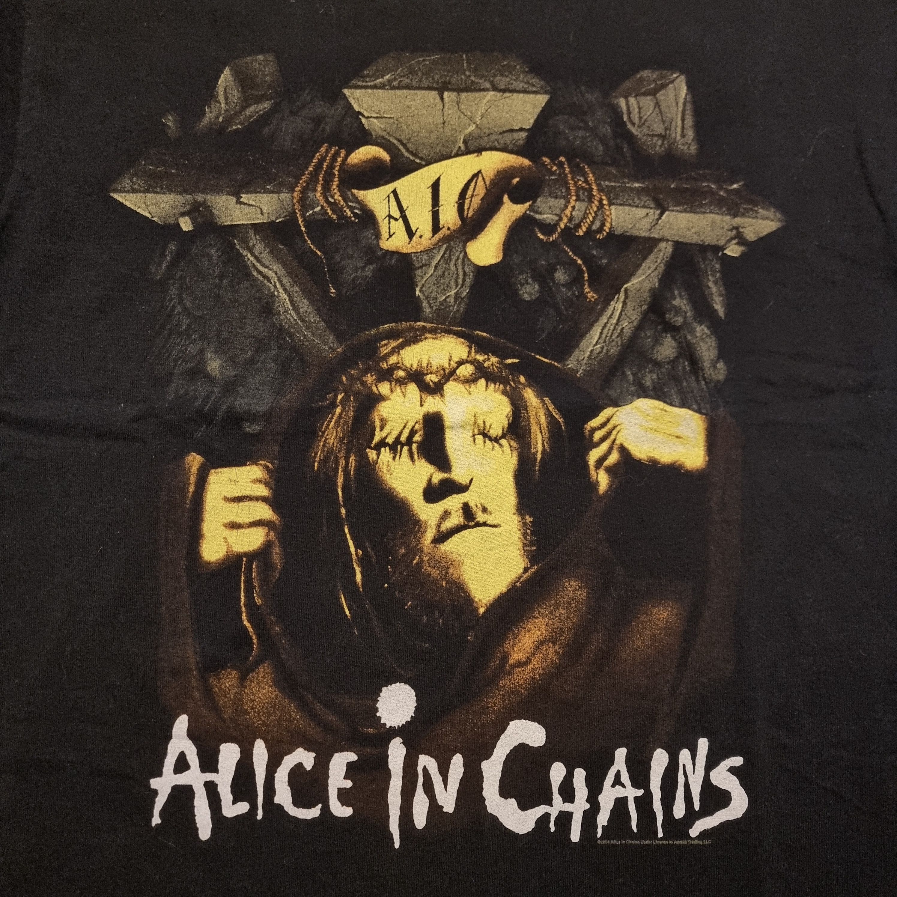 Vintage RARE Vintage 2004 Alice In Chains shirt Size US M / EU 48-50 / 2 - 8 Thumbnail