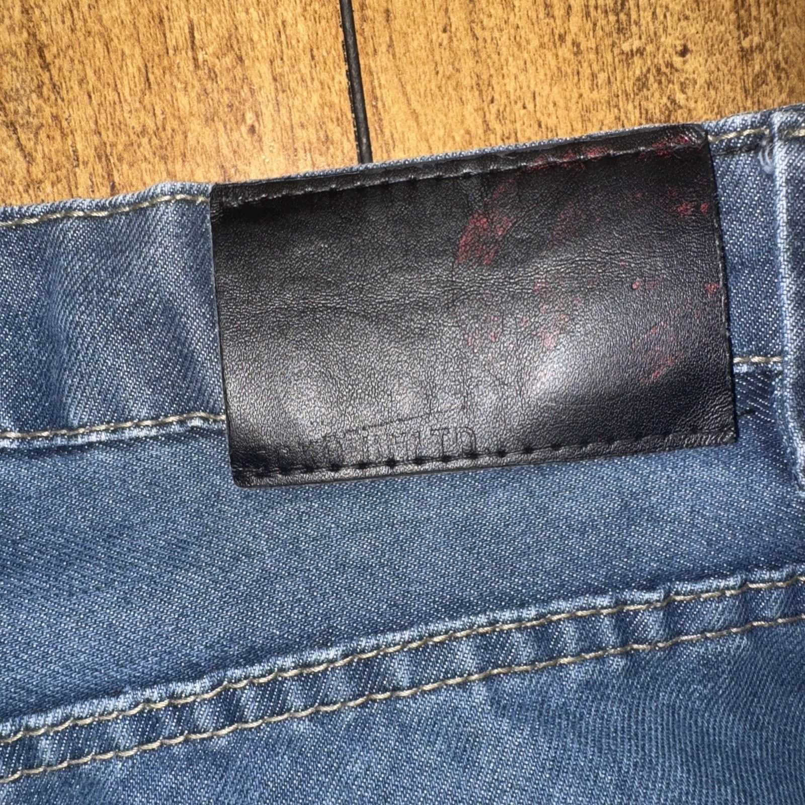Ecko Unltd. × Vintage Ecko Unltd Denim Jean Shorts 36 Blue Baggy Y2K Streetwear Size US 36 / EU 52 - 7 Thumbnail