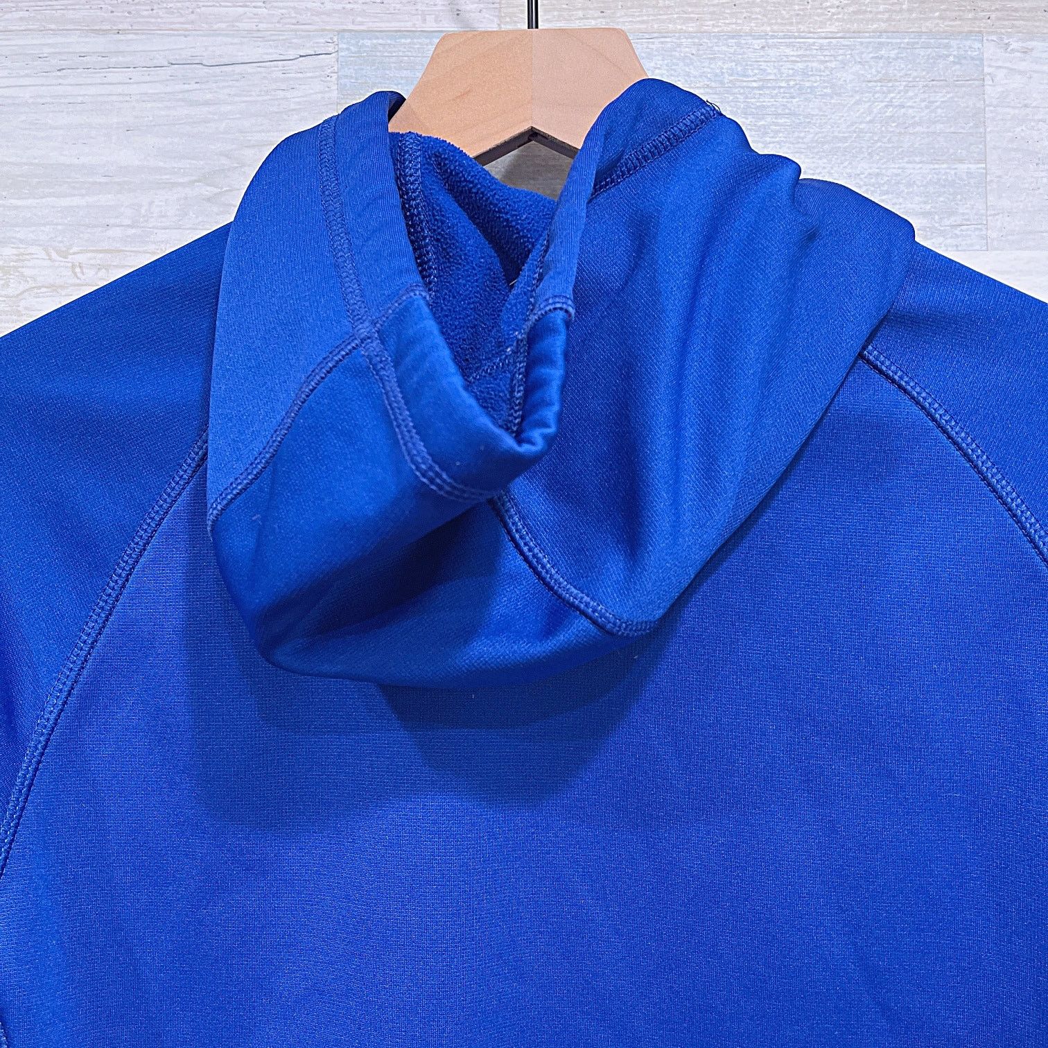 Nike Nike Just Do It Swoosh Logo Tech Hoodie Blue Fleece Mens M Size US M / EU 48-50 / 2 - 5 Thumbnail