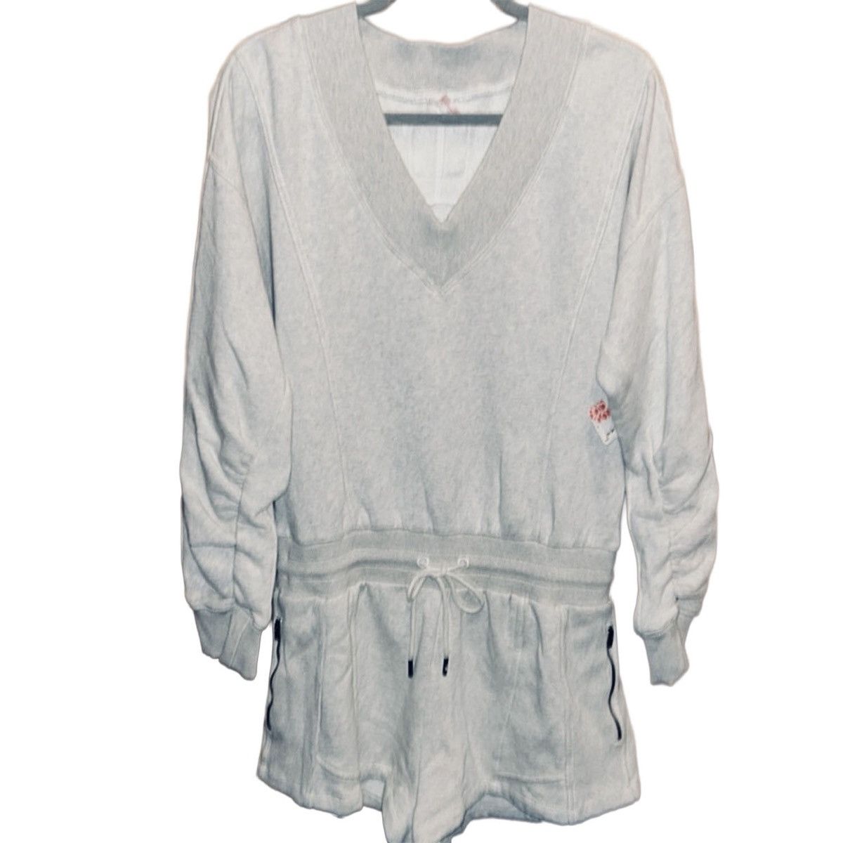 Free People Free People NWT Intercept Romper Medium in Heather Gray Size M / US 6-8 / IT 42-44 - 13 Thumbnail