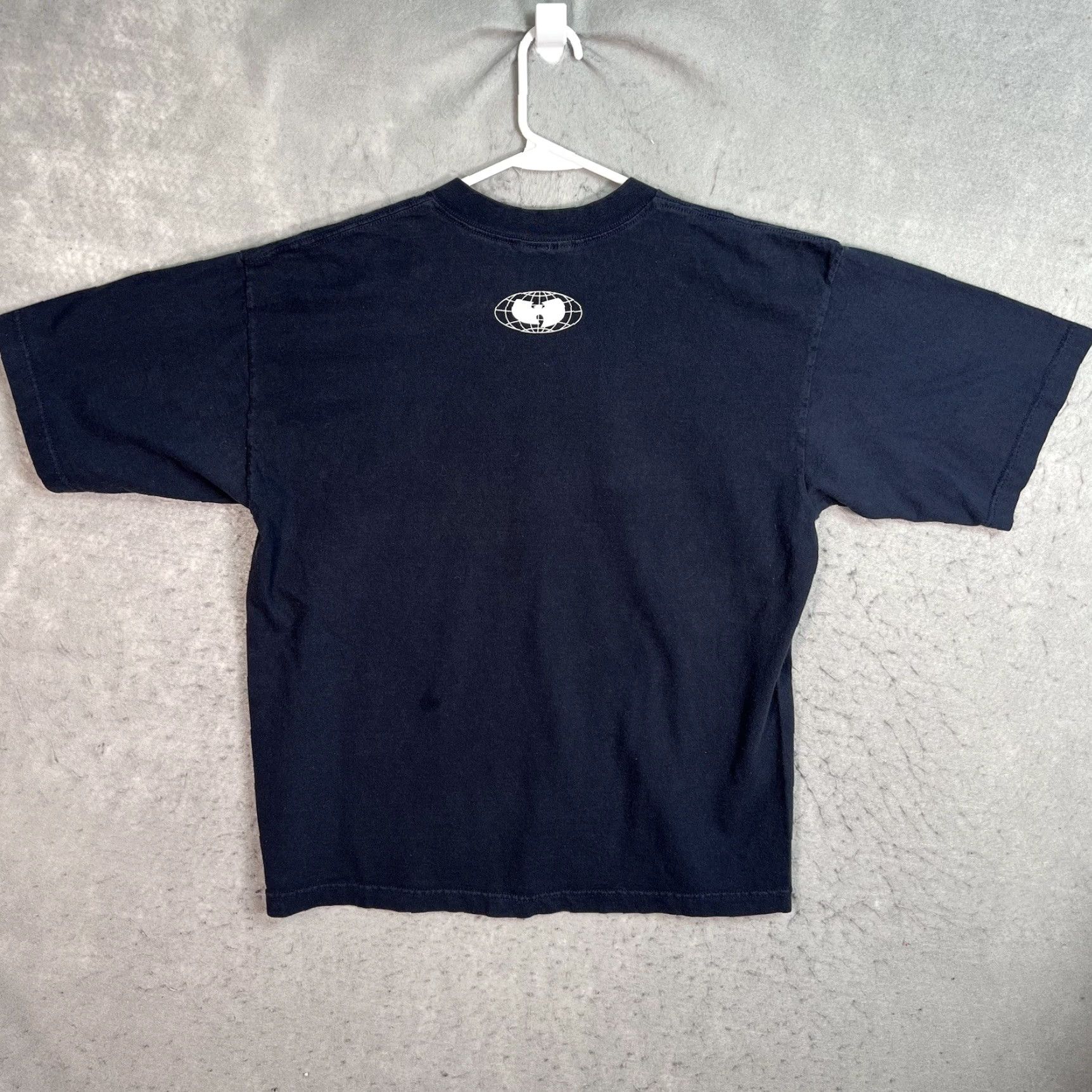 Vintage VINTAGE Wu Wear Wu-Tang Clan Rap T-Shirt Cotton Short Sleeve Adult Large Blue 90s Mens Size US L / EU 52-54 / 3 - 7 Thumbnail
