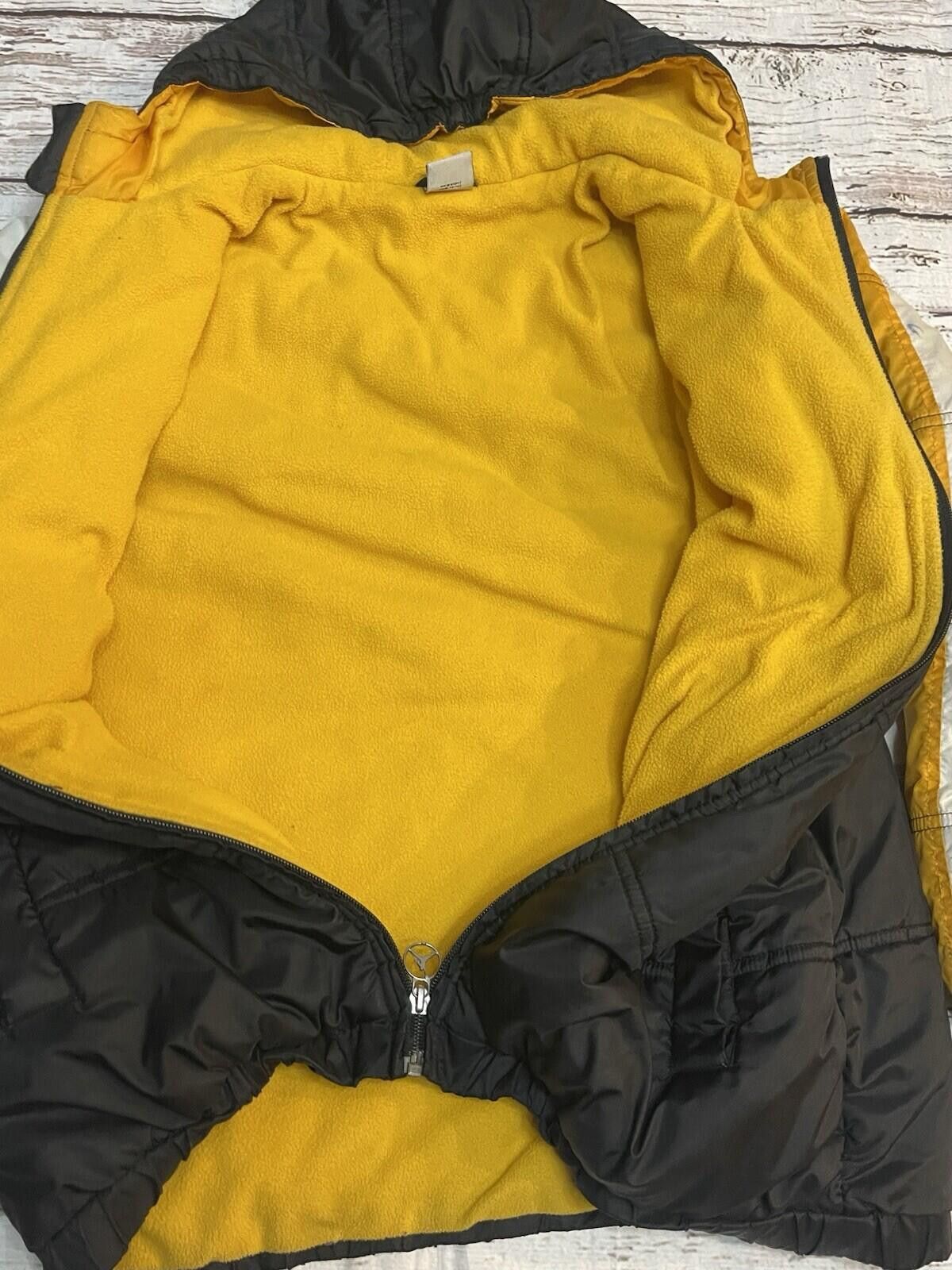 Nike Y2K Jordan Puffer Yellow Black Vintage Size XL Youth Size US XL / EU 56 / 4 - 5 Thumbnail