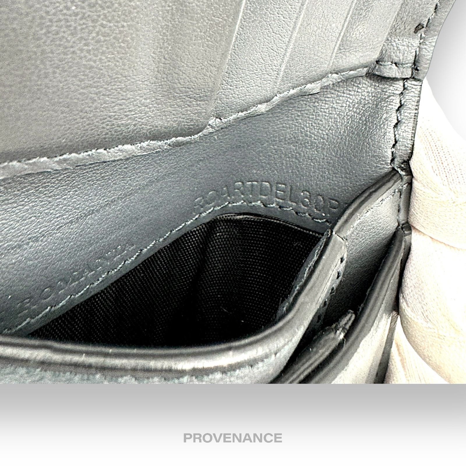 Burberry 🔴 Burberry Bifold Wallet - Micro Nova Check Grey Leather Size ONE SIZE - 9 Thumbnail