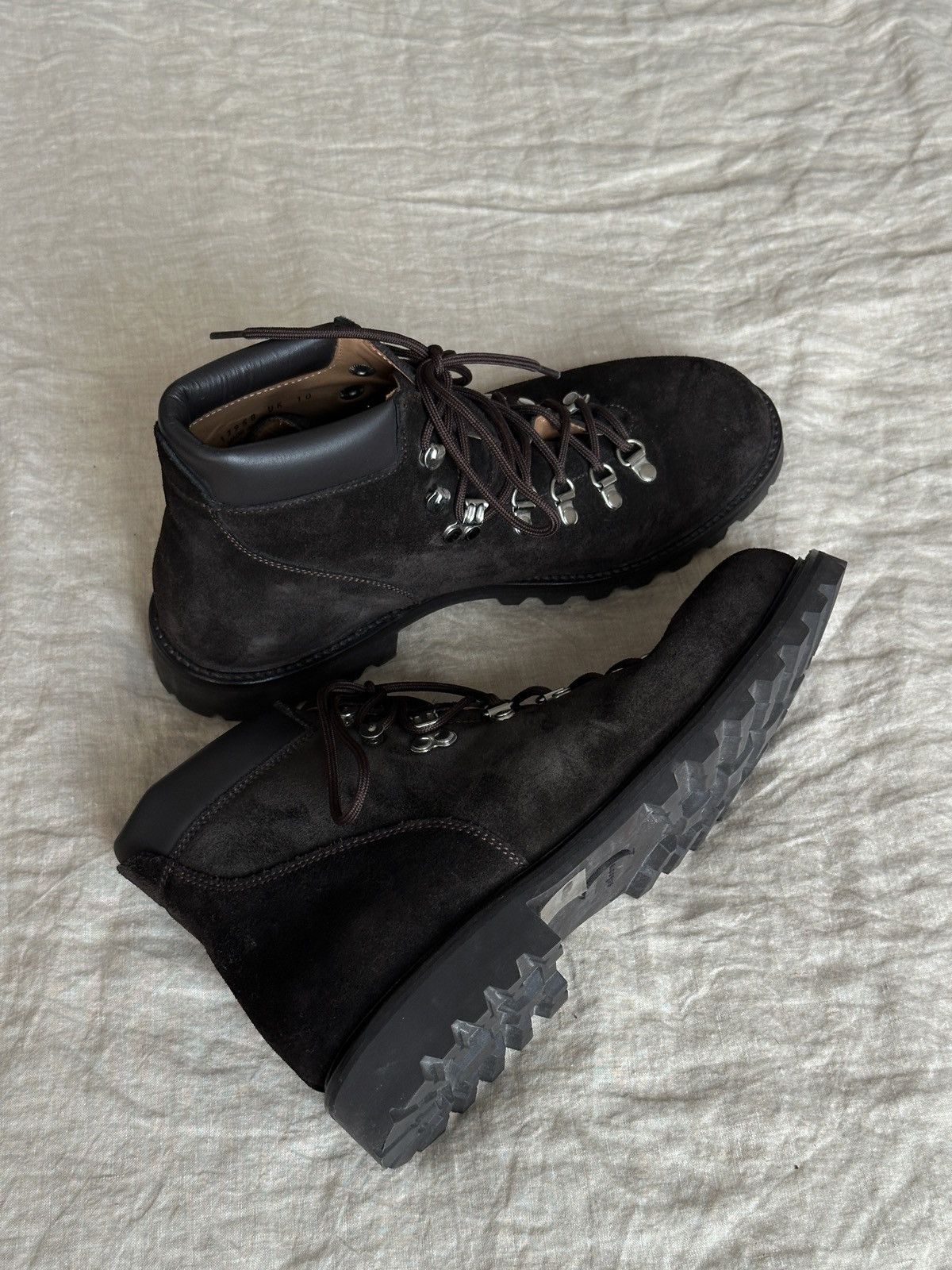 MORJAS Morjas “The Hiking Boot” Brown Suede UK size 10 Size US 11 / EU 44 - 9 Thumbnail