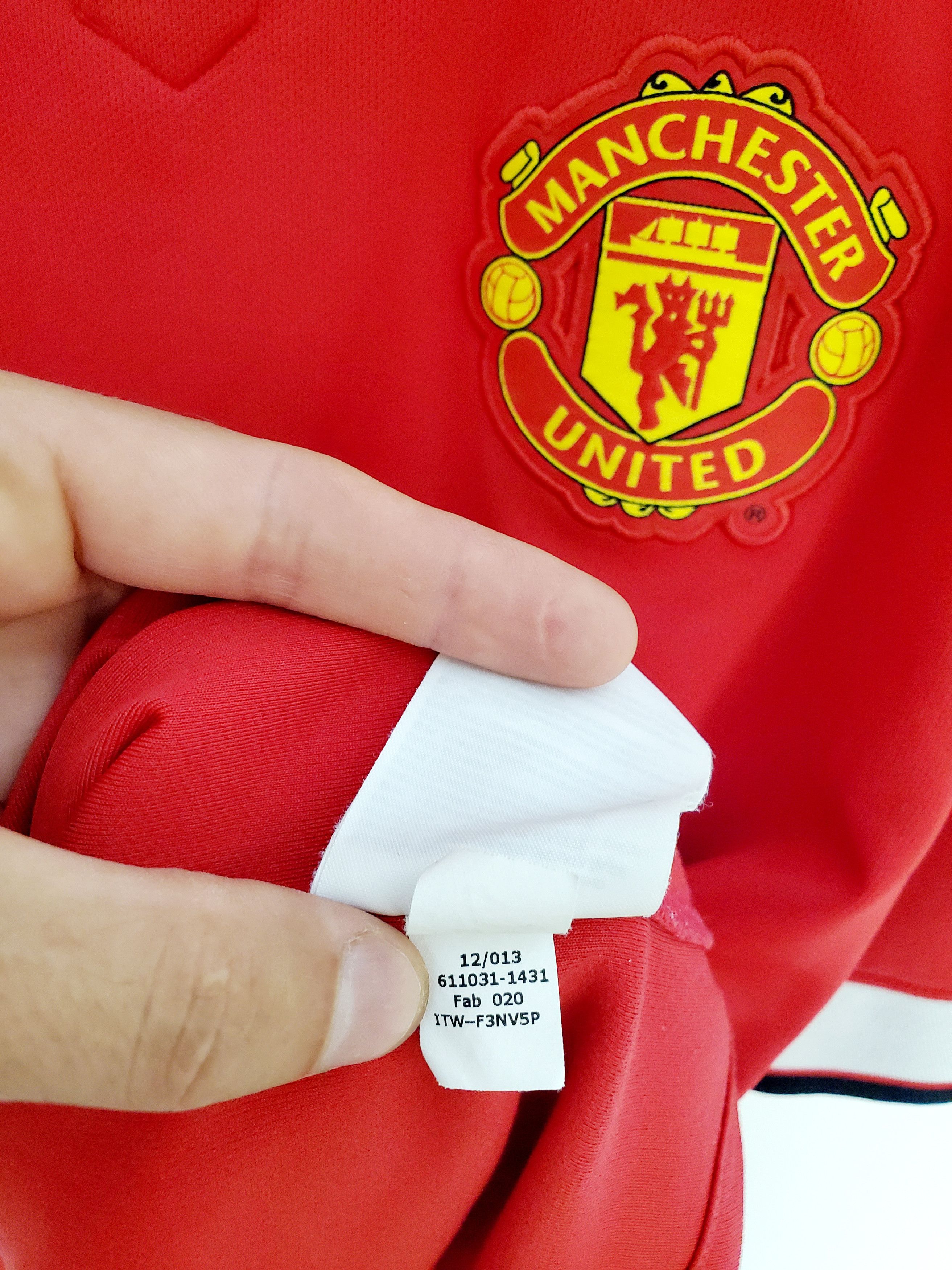 Nike MANCHESTER UNITED 2014 2015 HOME JERSEY NIKE perfect condit Size US XXL / EU 58 / 5 - 6 Thumbnail