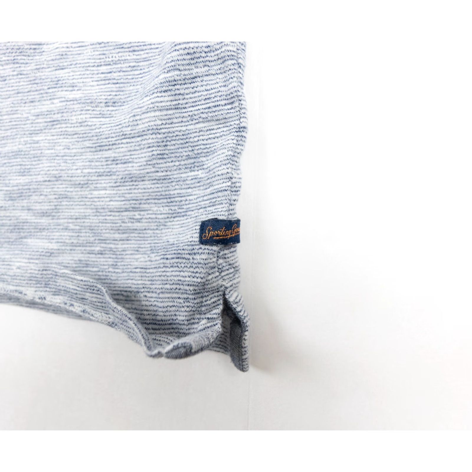 Vintage Good Man Brand Polo Shirt 2XL Blue Striped Short Sleeve Collared Mens Casual Size US XXL / EU 58 / 5 - 5 Thumbnail