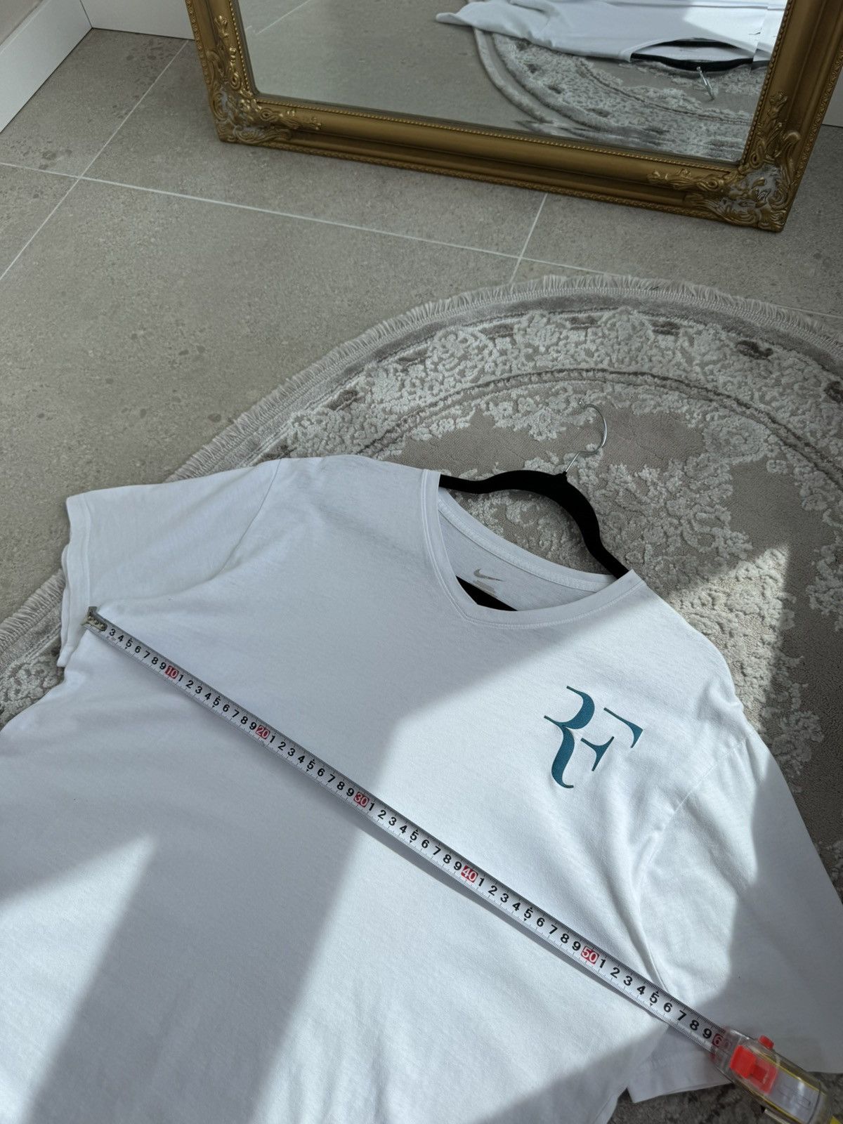 Nike Nike x Roger Federer "RF" Logo V-Neck Tee – Tennis Essential Size US L / EU 52-54 / 3 - 9 Thumbnail