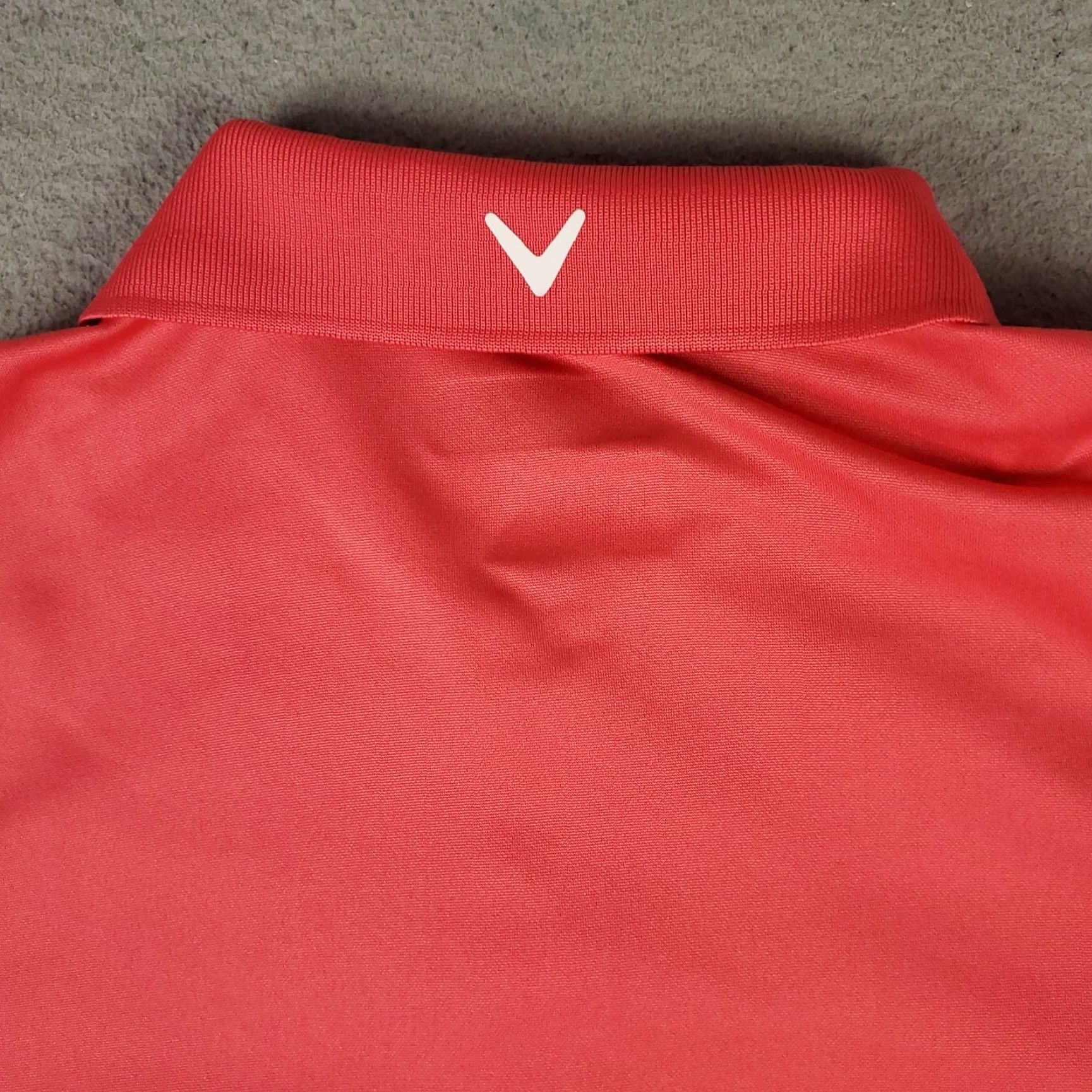 Callaway Callaway Polo Shirt Mens Size Large Pink Opti Dri Fit Golf Short Sleeve * Size US L / EU 52-54 / 3 - 5 Thumbnail