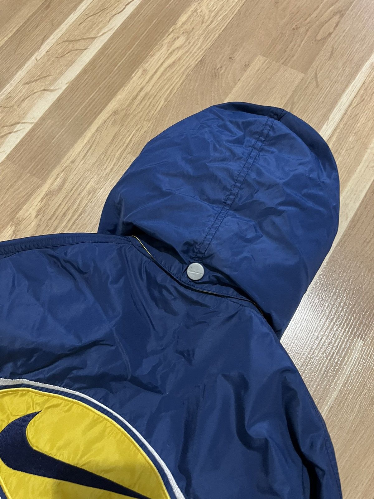 Nike × Vintage Nike vintage parkas jacket parkas big logo 90s rare Size US M / EU 48-50 / 2 - 4 Thumbnail