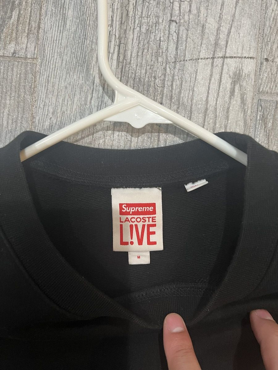 Lacoste × Supreme Supreme Lacoste Crewneck Size US M / EU 48-50 / 2 - 6 Thumbnail