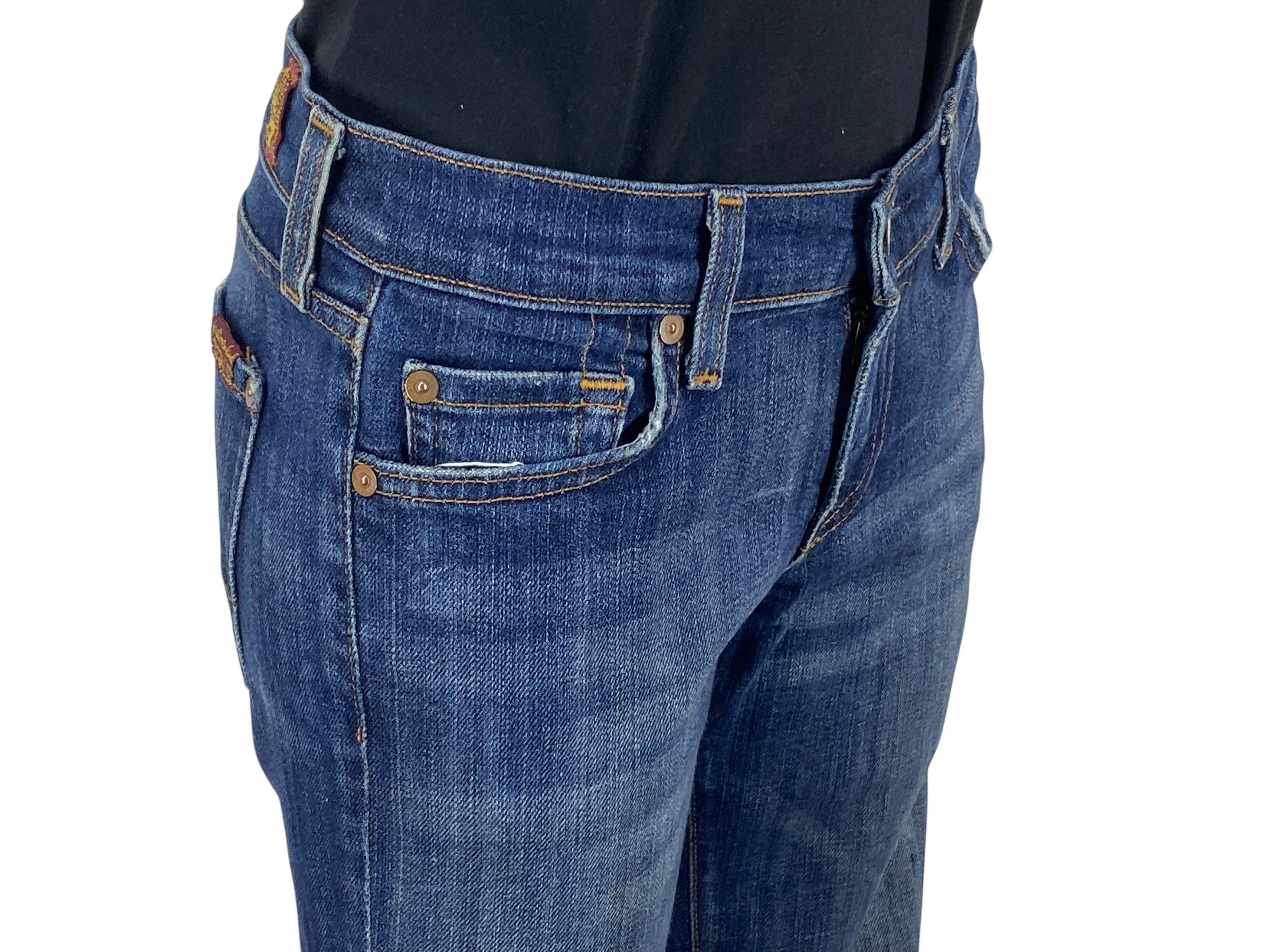 7 For All Mankind × Japanese Brand 7 for all mankind Flare Jeans Bootcut Jeans Size US 26 / EU 42 - 5 Thumbnail