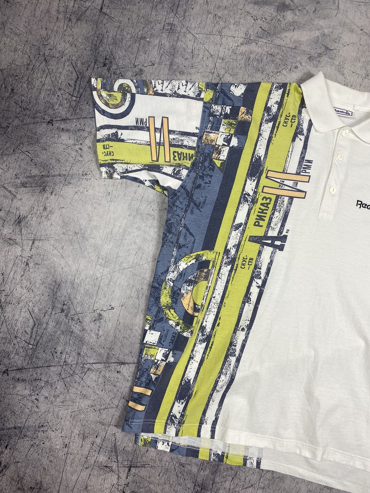 Reebok Vintage 90s Reebok Designer Polo Shirt Size US L / EU 52-54 / 3 - 5 Thumbnail