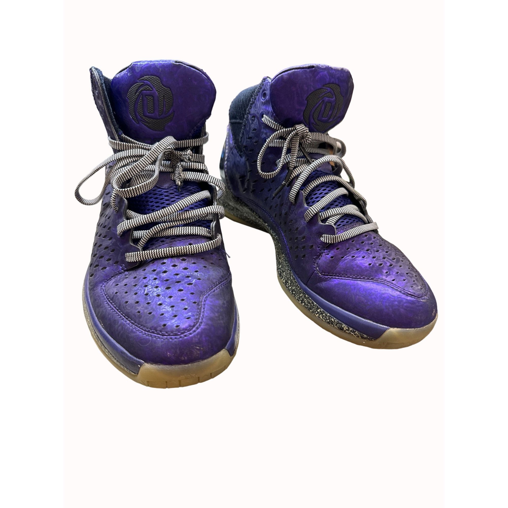 Adidas Adidas Rose Night Before Xmas 2012 men’s purple basketball s Size US 8.5 / EU 41-42 - 1 Thumbnail