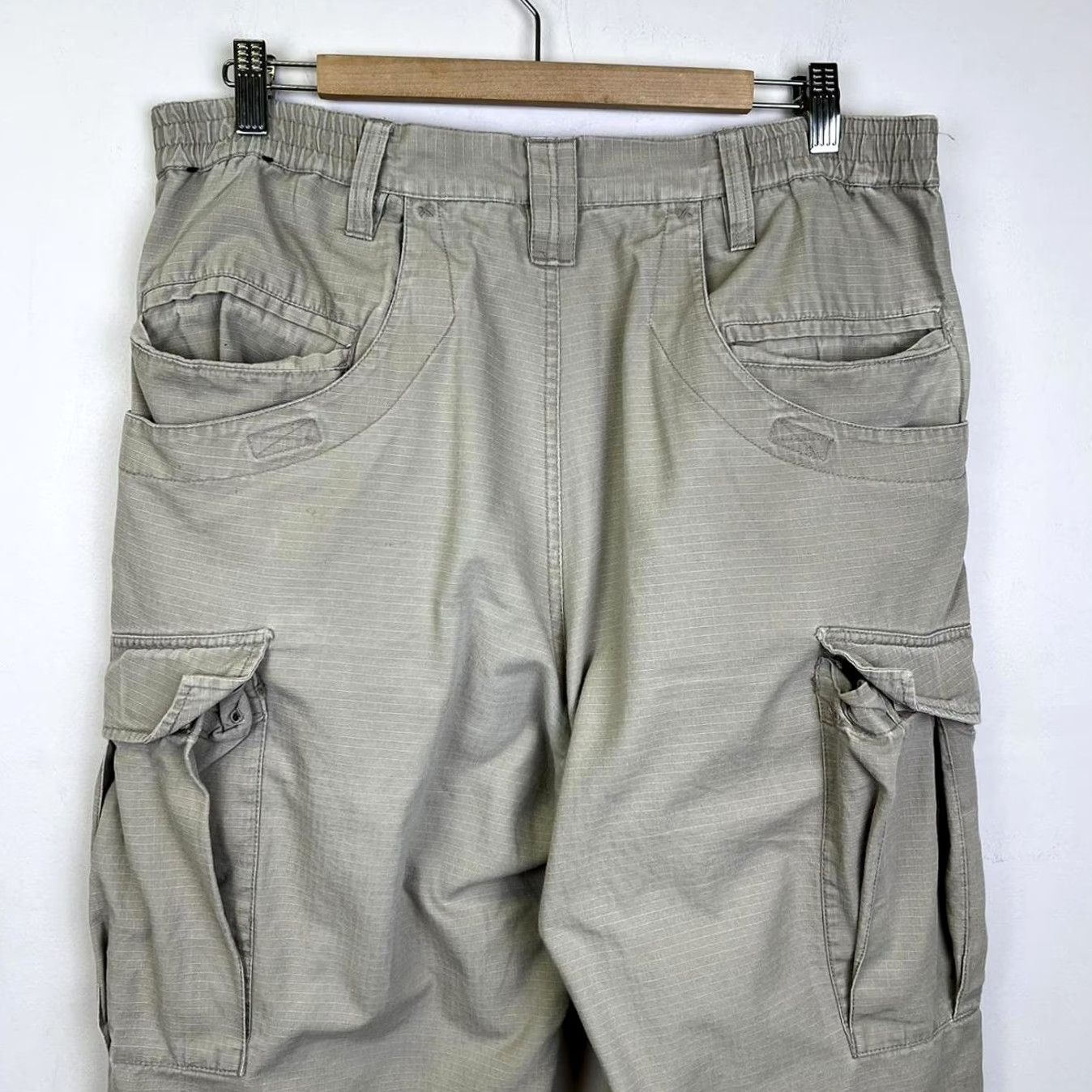 Vintage VINTAGE Woolrich Cargo Pants Men Regular 34 Gray Cargo Pocket Durable Outdoor Wear Size US 34 / EU 50 - 4 Thumbnail