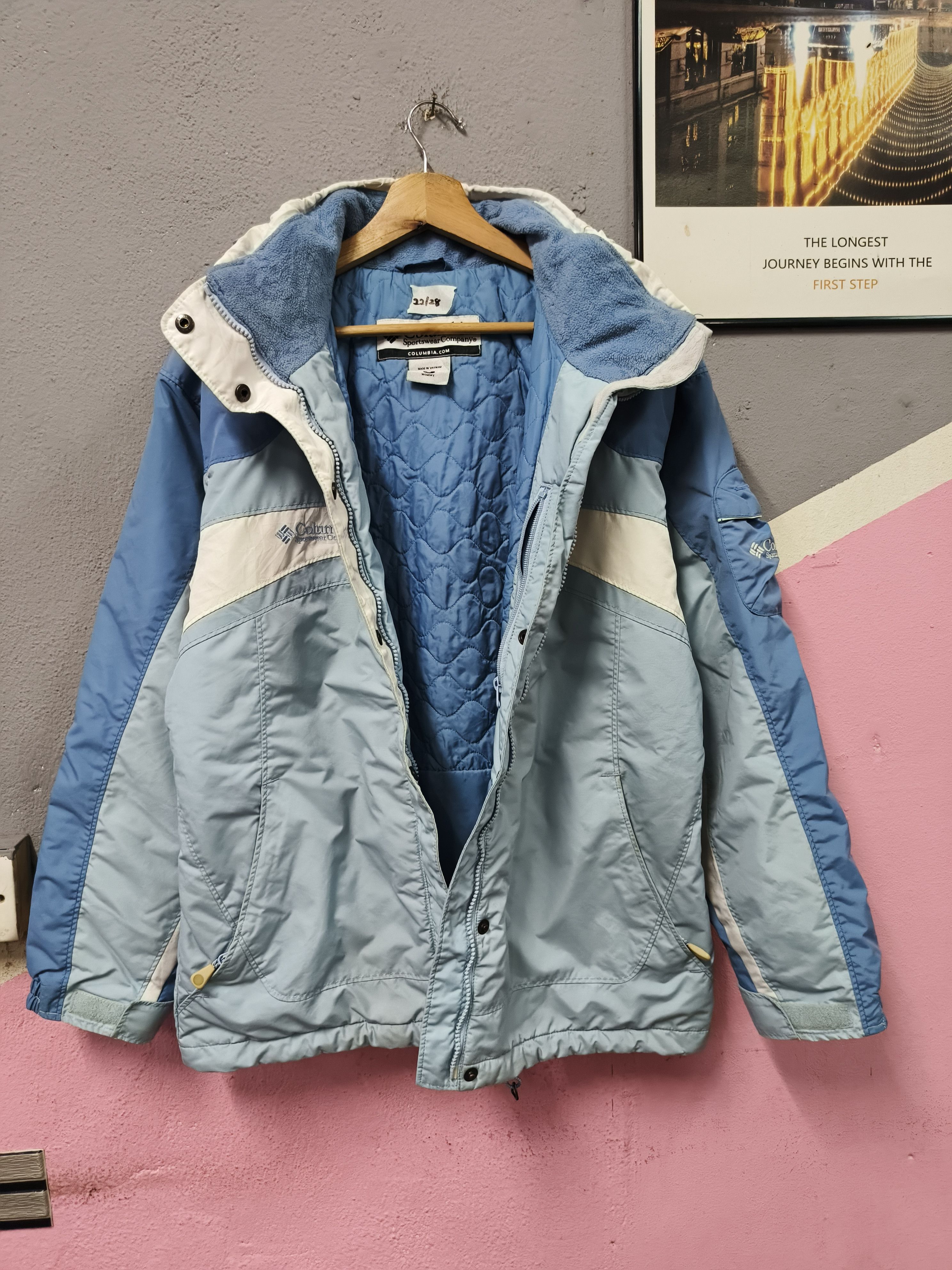 Columbia COLUMBIA MULTICOLOUR JACKET HOODED Size M / US 6-8 / IT 42-44 - 2 Thumbnail